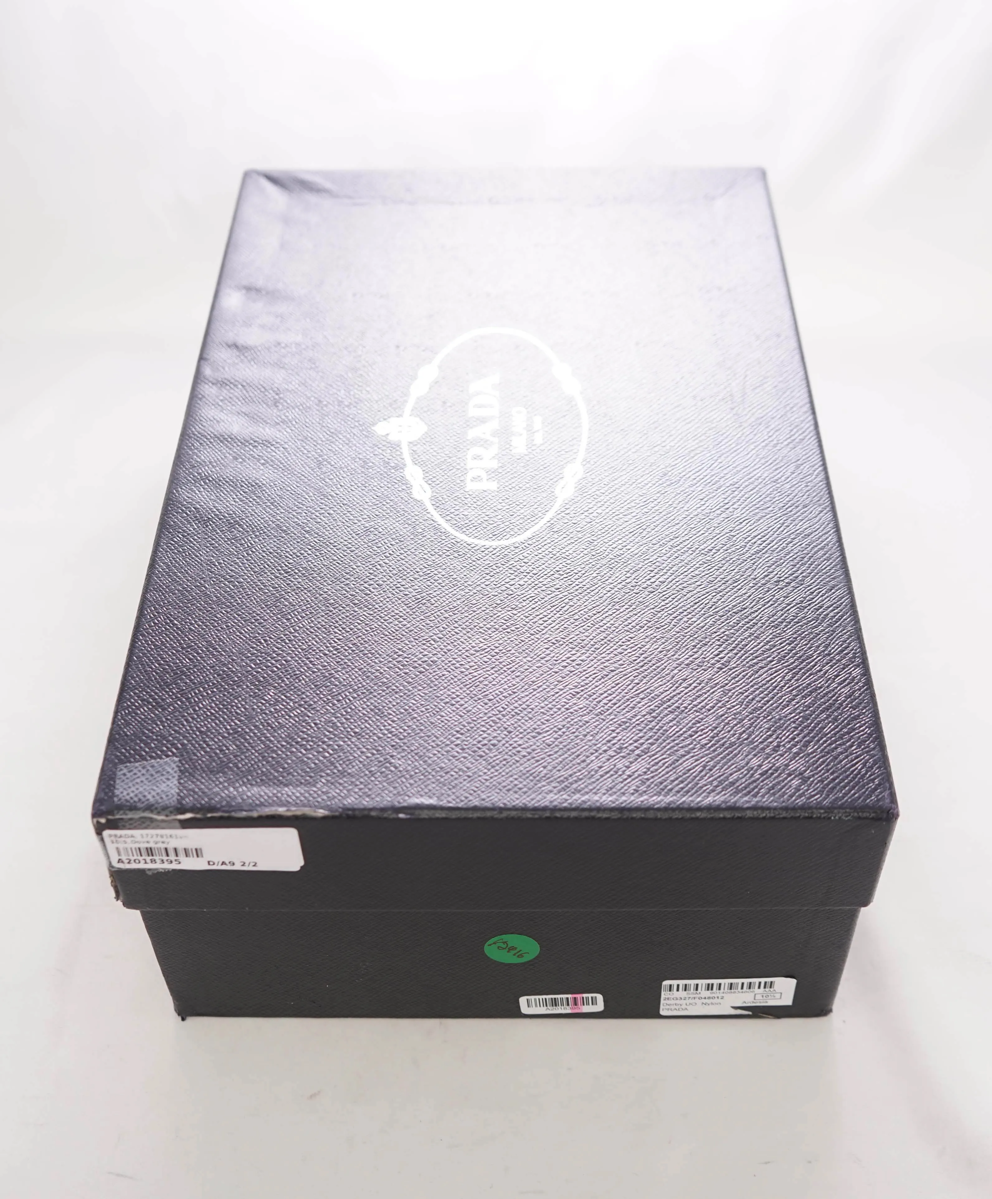 $1,150 PRADA - Neutral Logo Sneaker Oxfords Lug Sole Shoe - 11.5 US (10.5 Prada)
