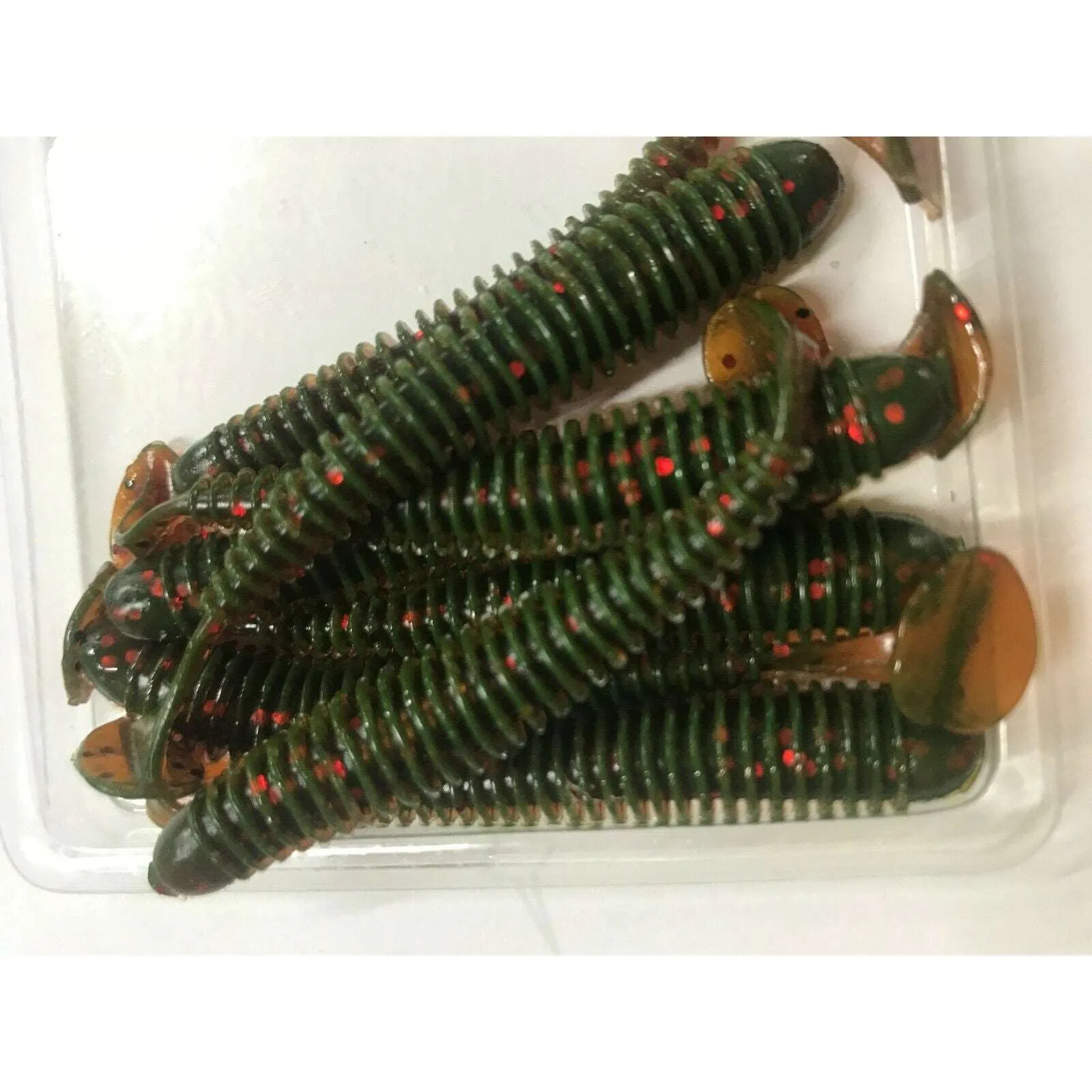 24x Soft Plastic Paddle Tail Grub 75mm On 3 Colour Scented Fishing Tackle