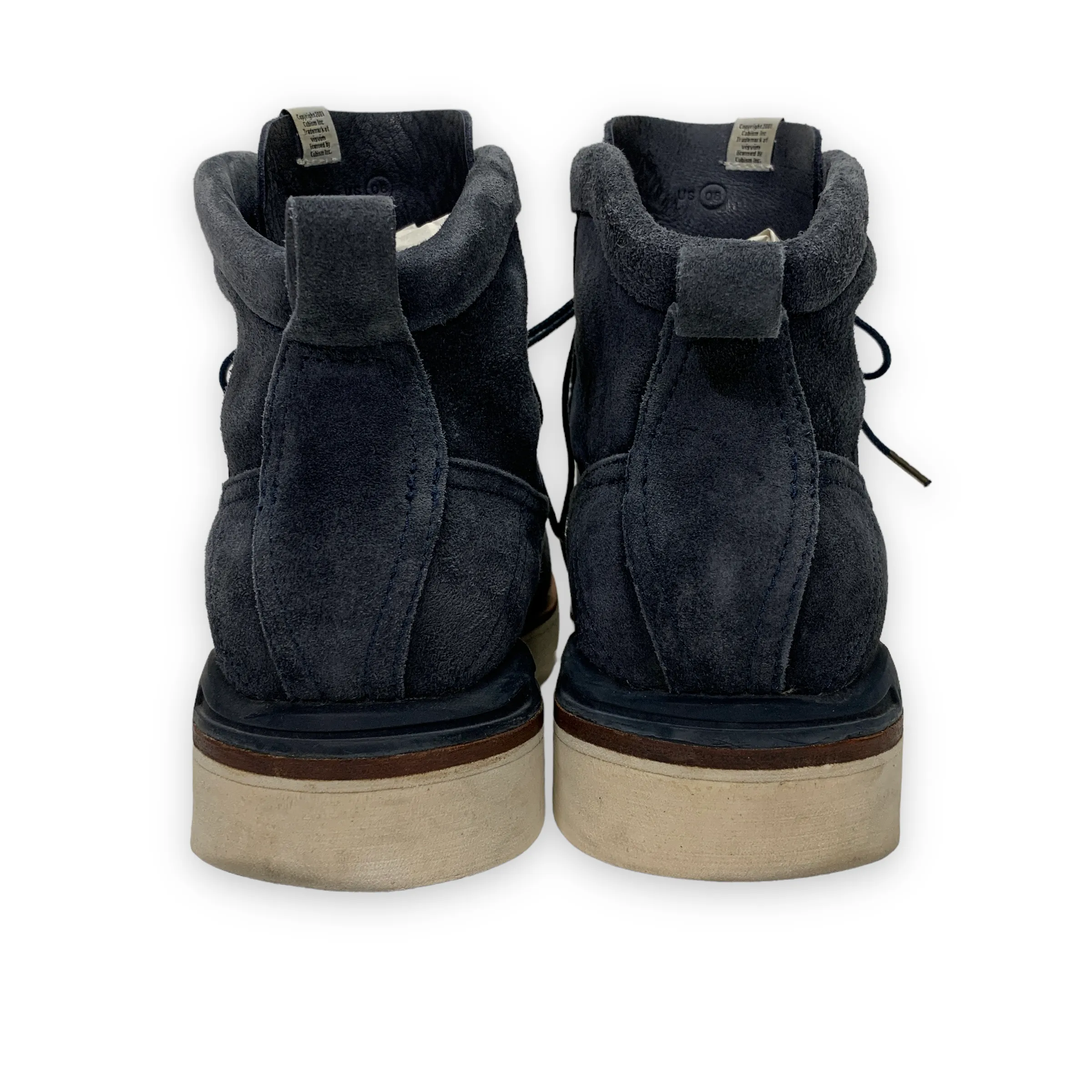 [8] Visvim Beard Boots Folk Suede