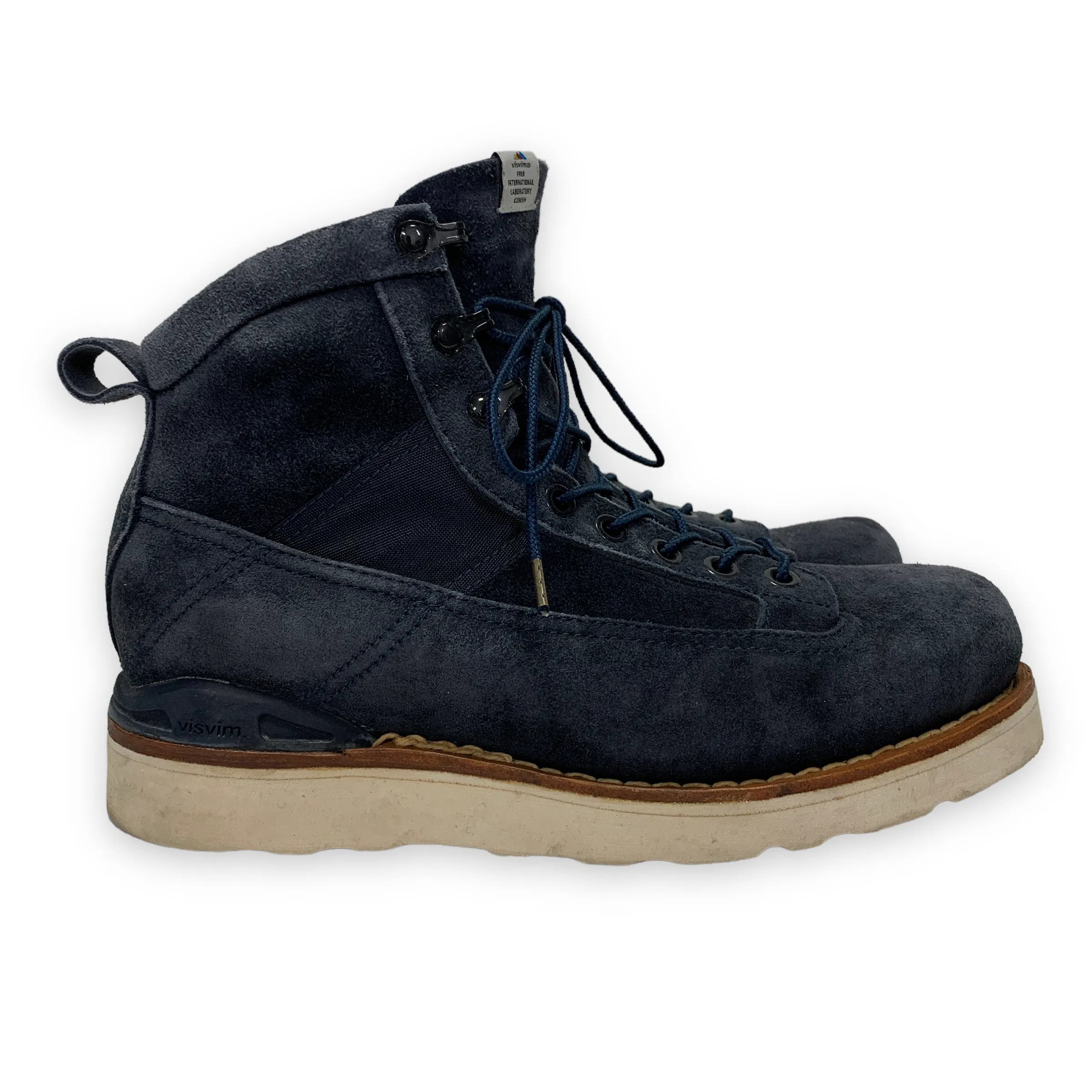 [8] Visvim Beard Boots Folk Suede
