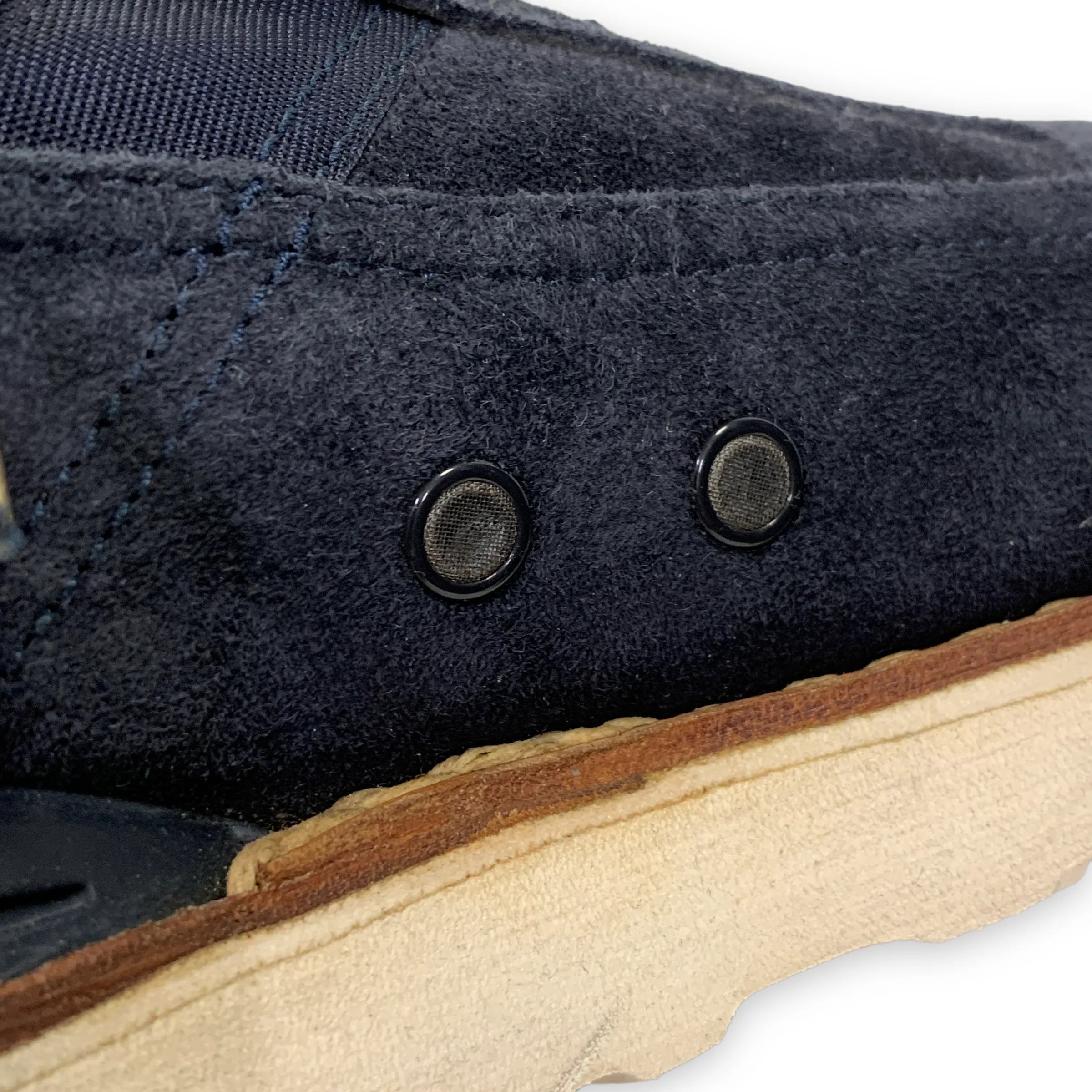 [8] Visvim Beard Boots Folk Suede