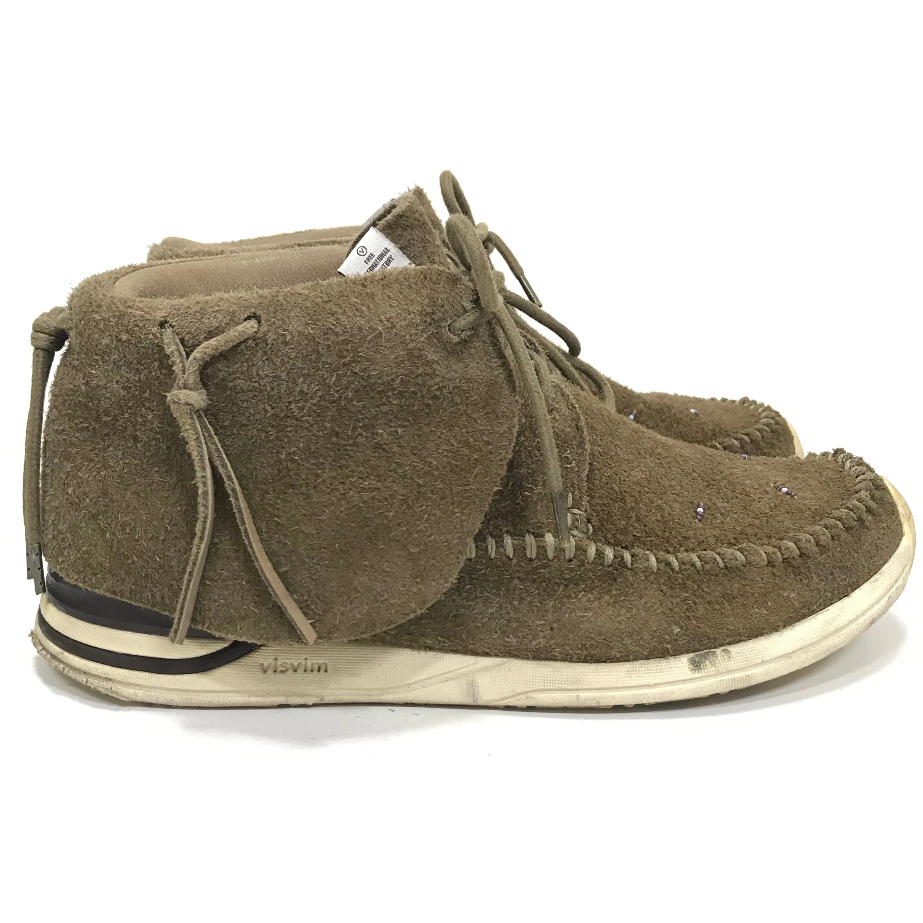 [9] Visvim SS09 FBT Lhamo Folk Suede Sand