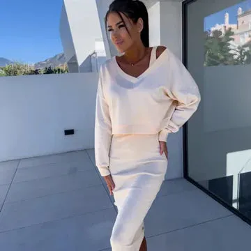 Aimée | Stylish Sweater Dress