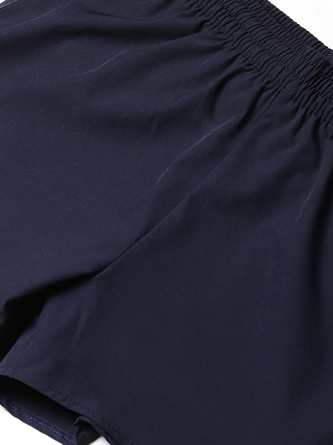 Alcis Women Navy Blue Solid Slim Fit Running Shorts