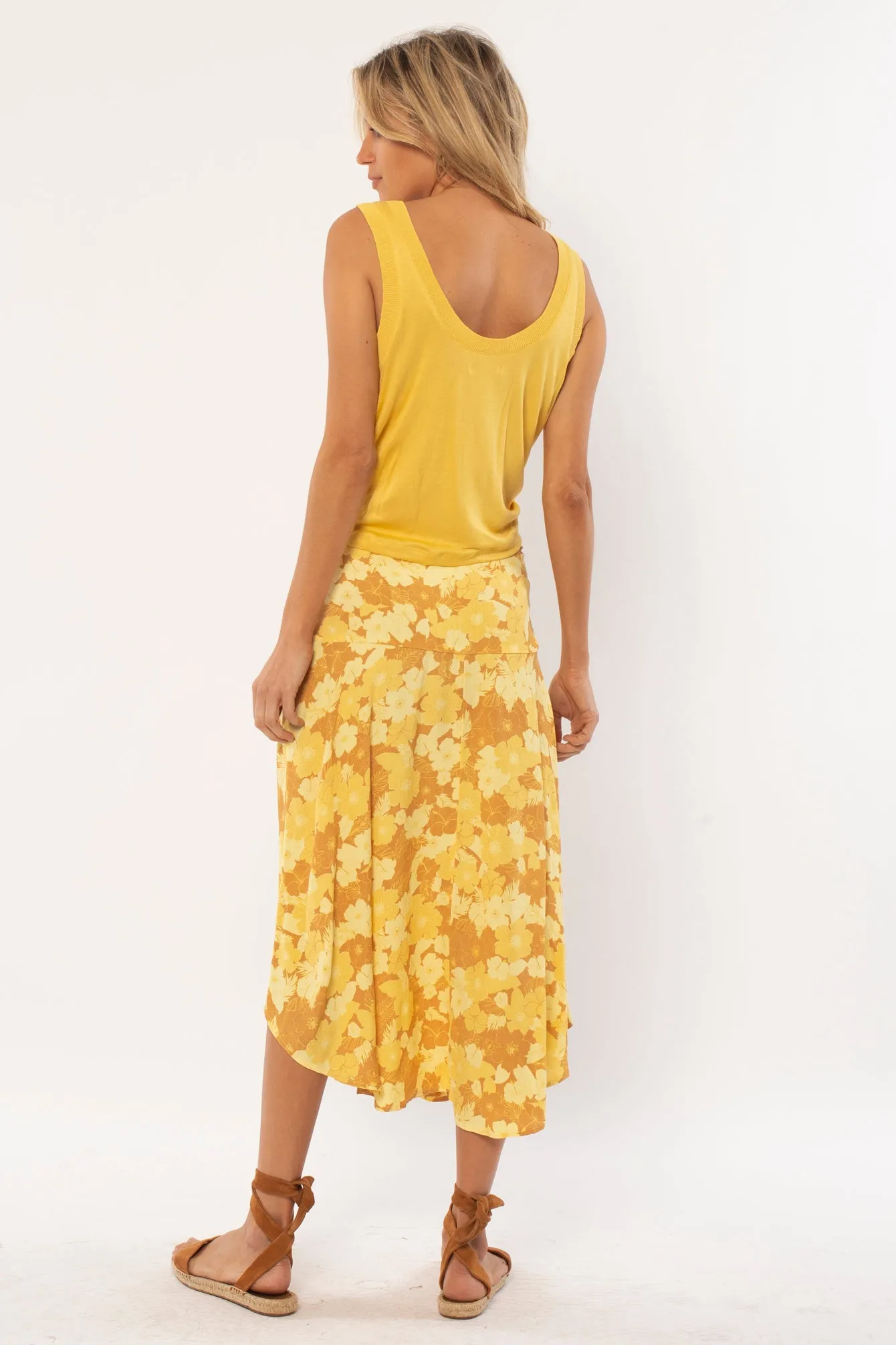 ALEXANDER WOVEN MAXI SKIRT