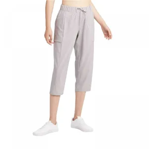 All In Motion Women's Mid-Rise Stretch Woven Tapered Leg Capri Pants