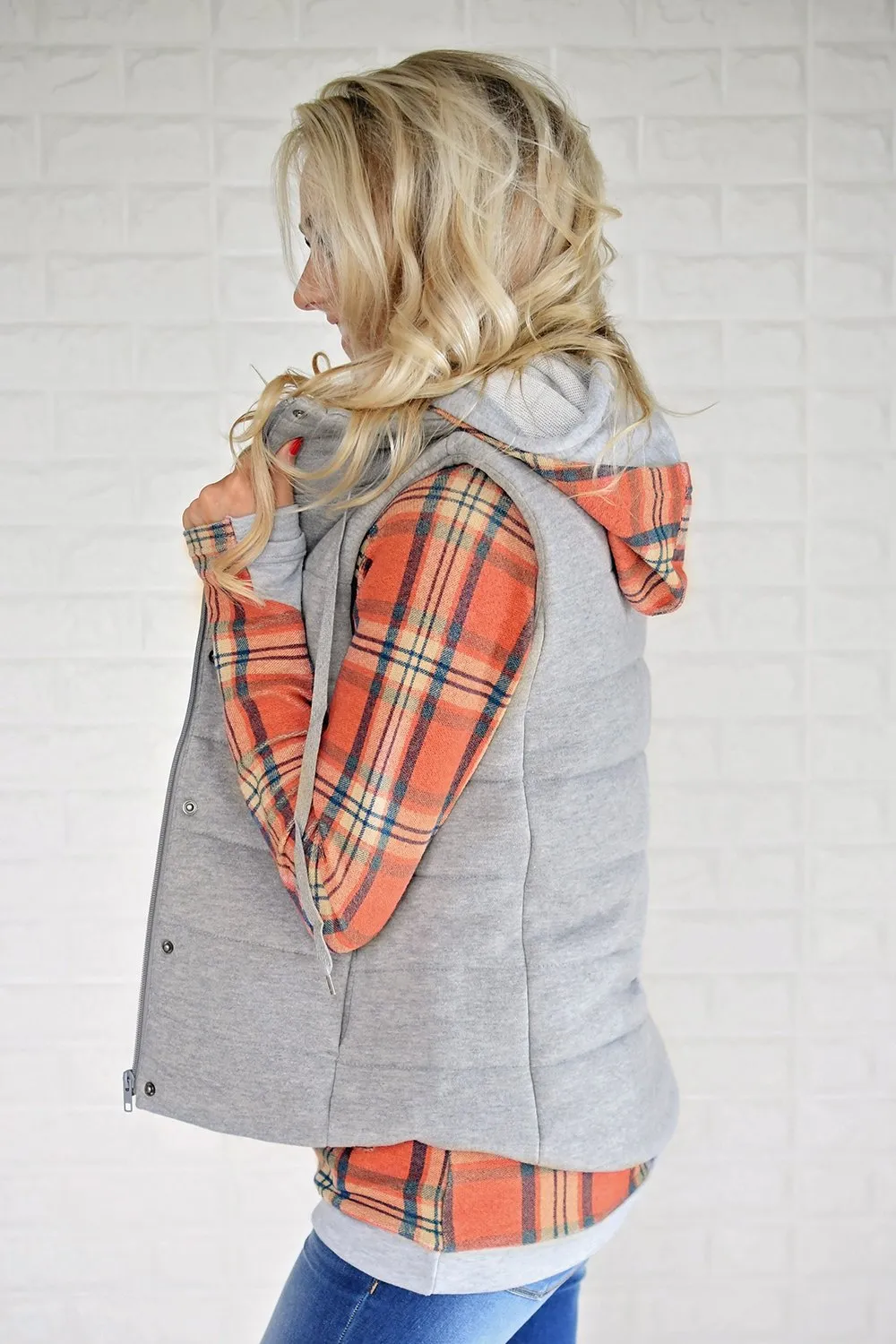 Ampersand Ave. Double Hooded Sweatshirt ~ Colors of Fall