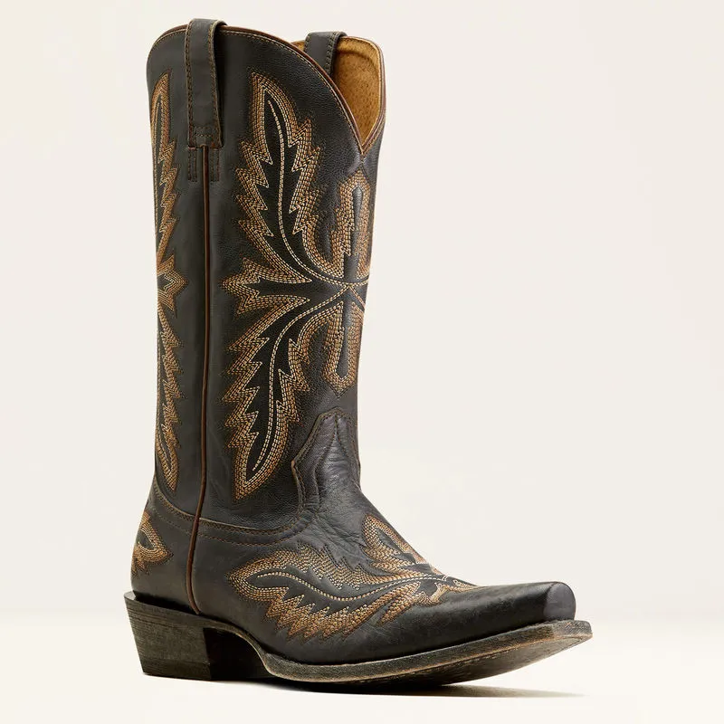 Ariat® Men's "Ryman" Western Boots - Old West Black