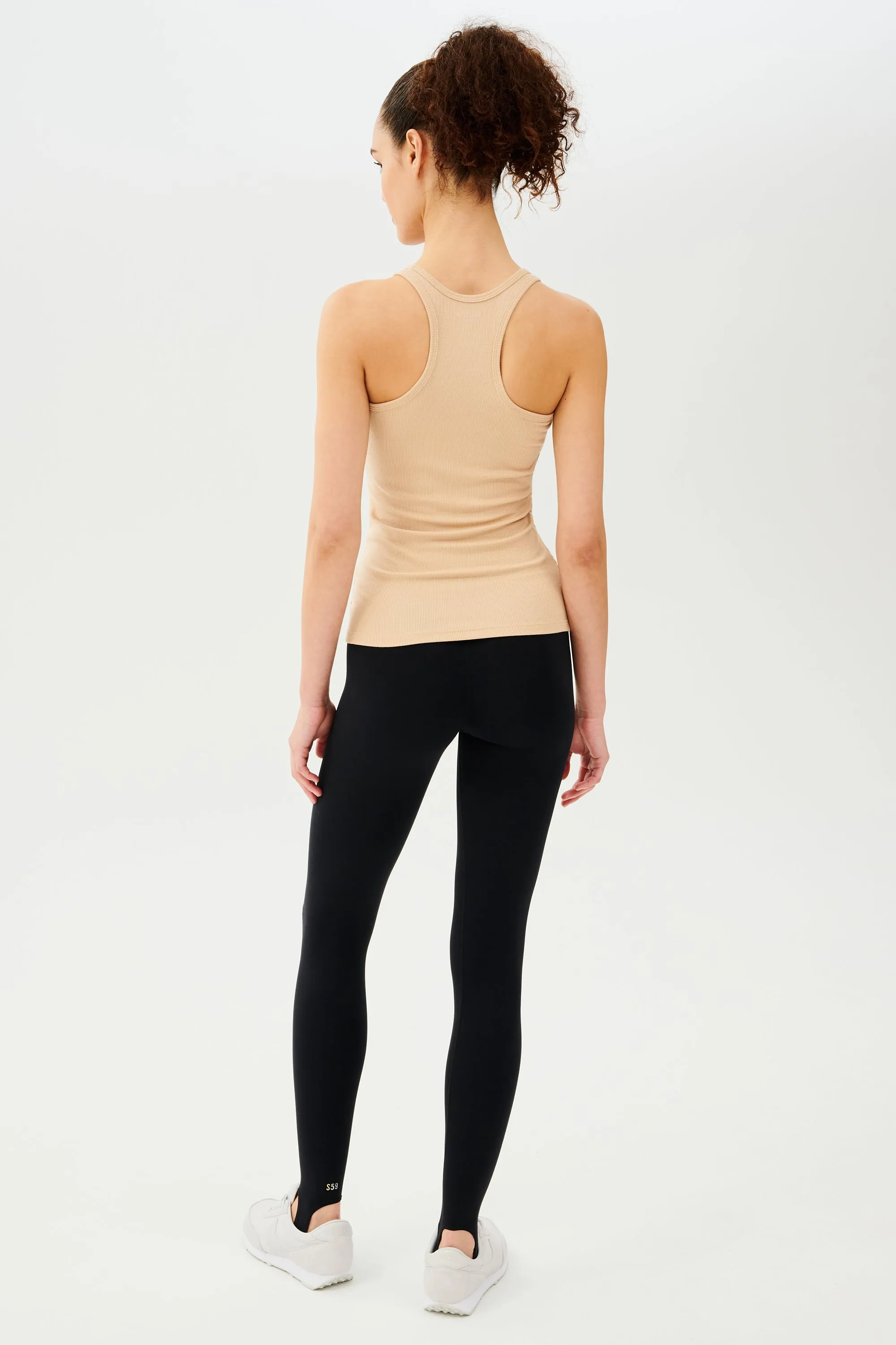 Ashby Rib Tank - Nude