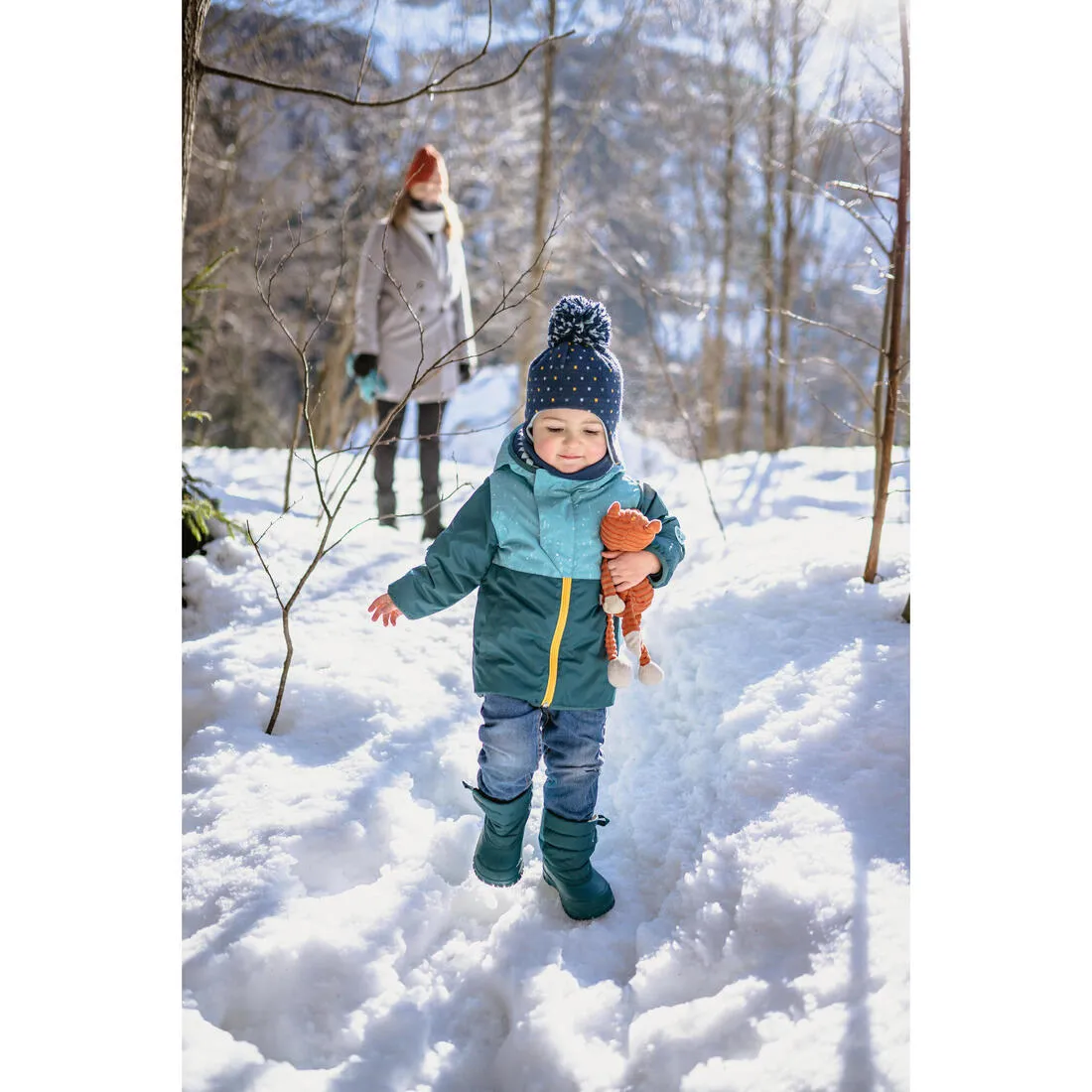Babies' Ski/Sled Peruvian Hat - Simple Warm