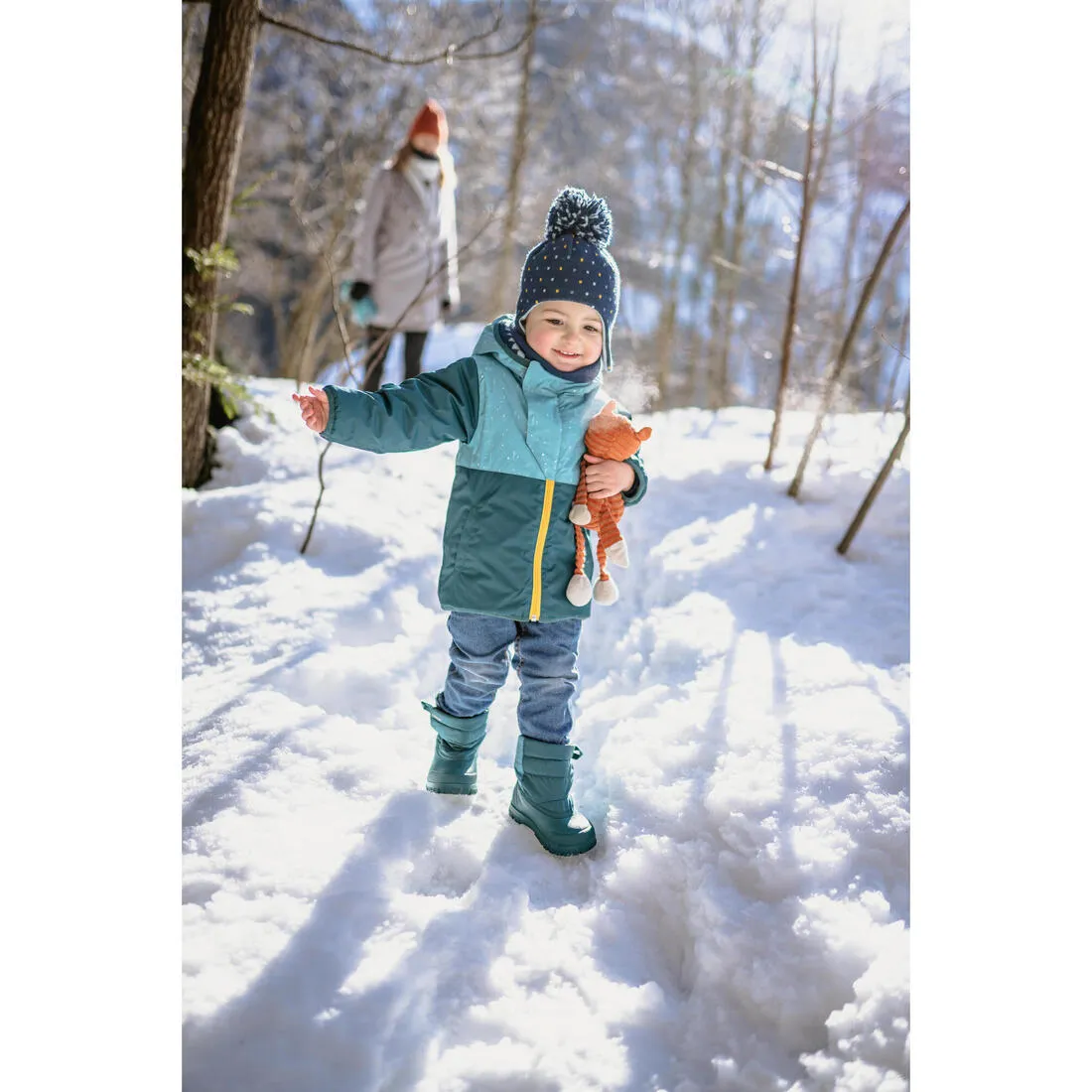 Babies' Ski/Sled Peruvian Hat - Simple Warm