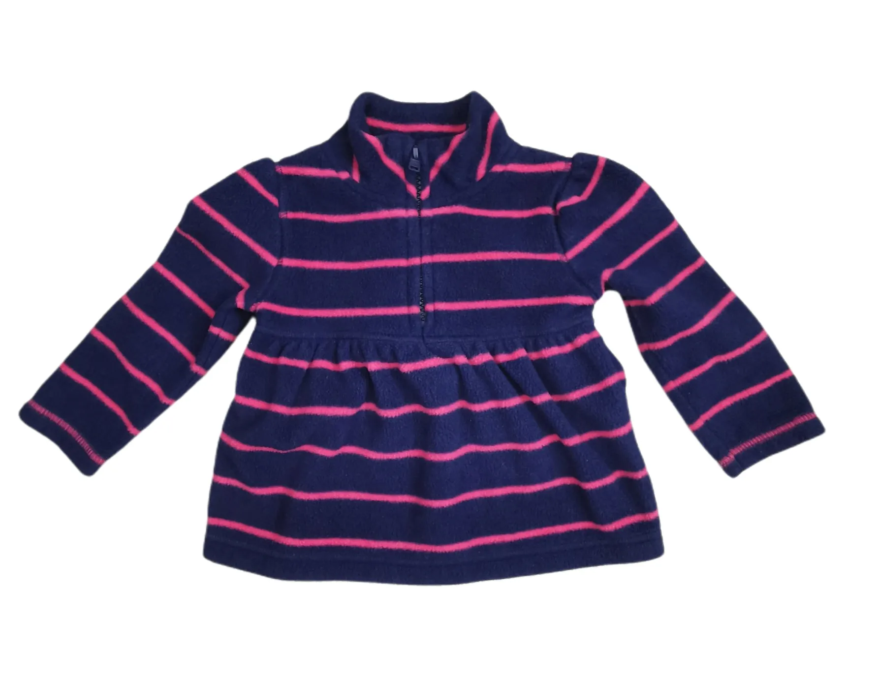 BABY GIRL SIZE 12/18 MONTHS - OLD NAVY, Soft Fleece Pullover EUC B31