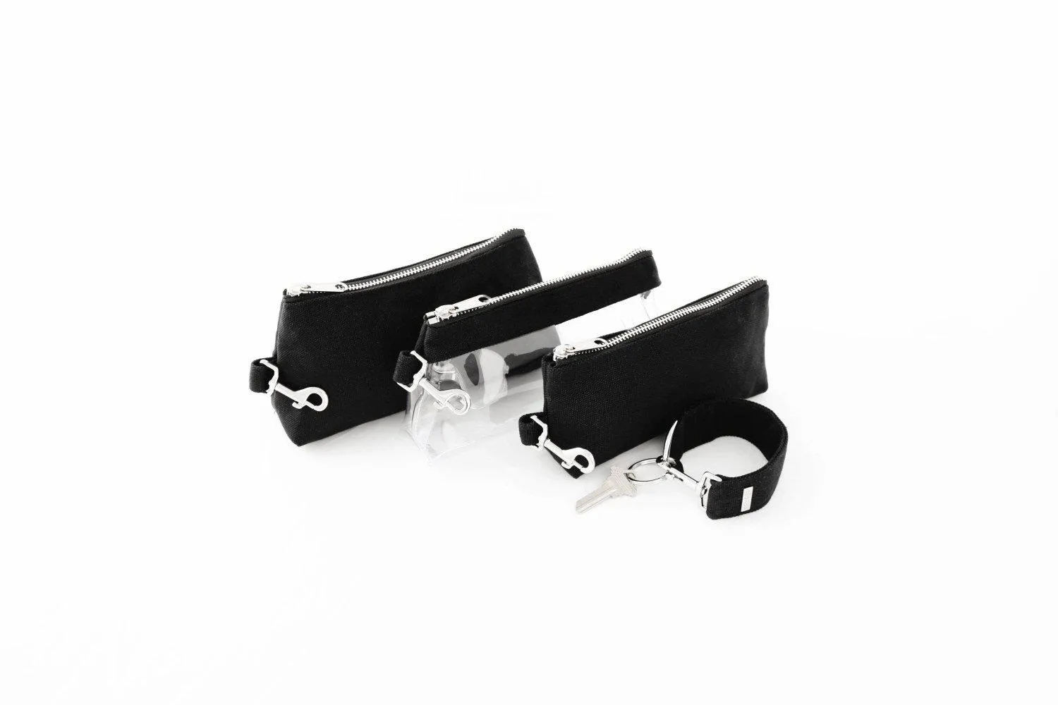 Black CLASSIC CANVAS WRISTLET SET