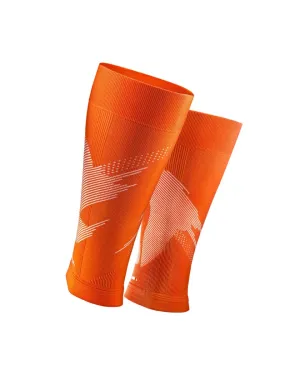 Blaze Compression Calf Sleeve - Orange/White