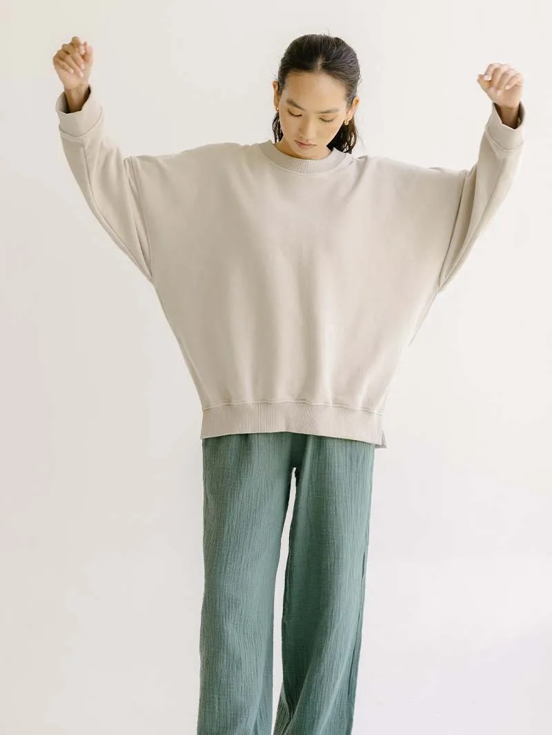 Bluza oversize Kind, Warm Beige