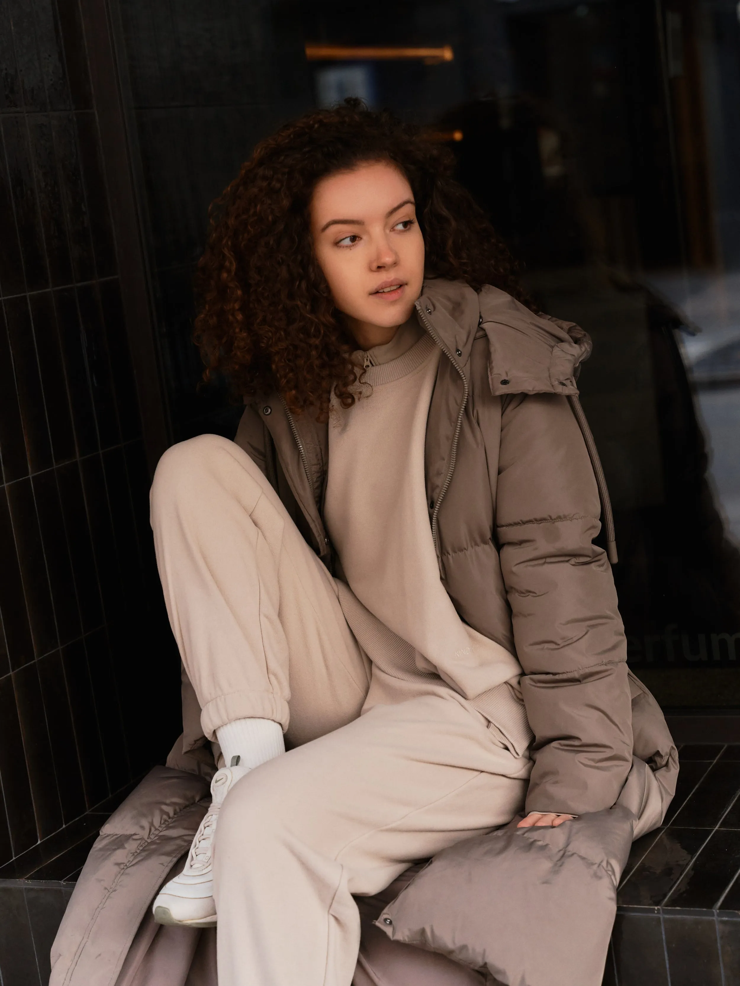 Bluza oversize Kind, Warm Beige