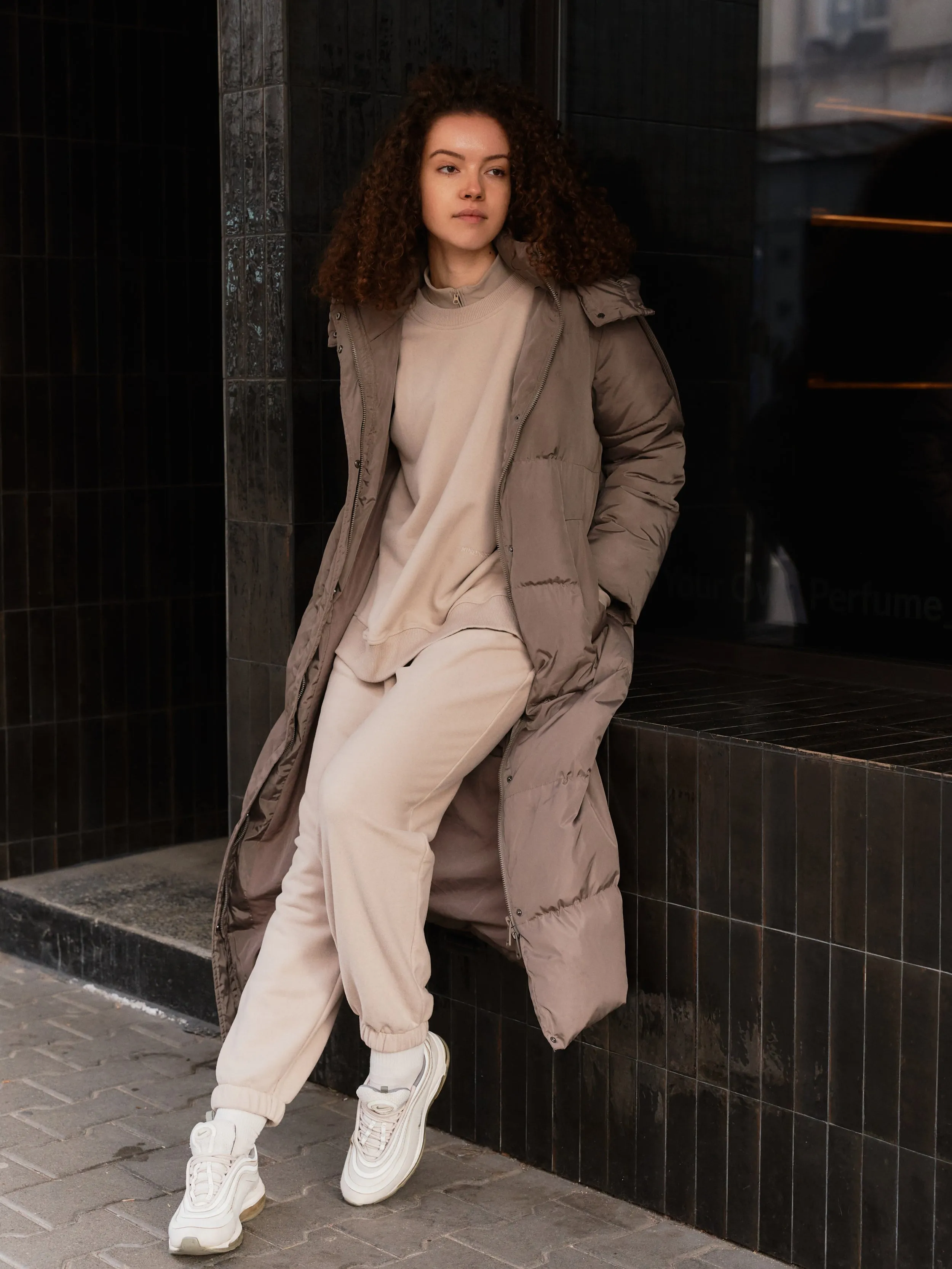 Bluza oversize Kind, Warm Beige