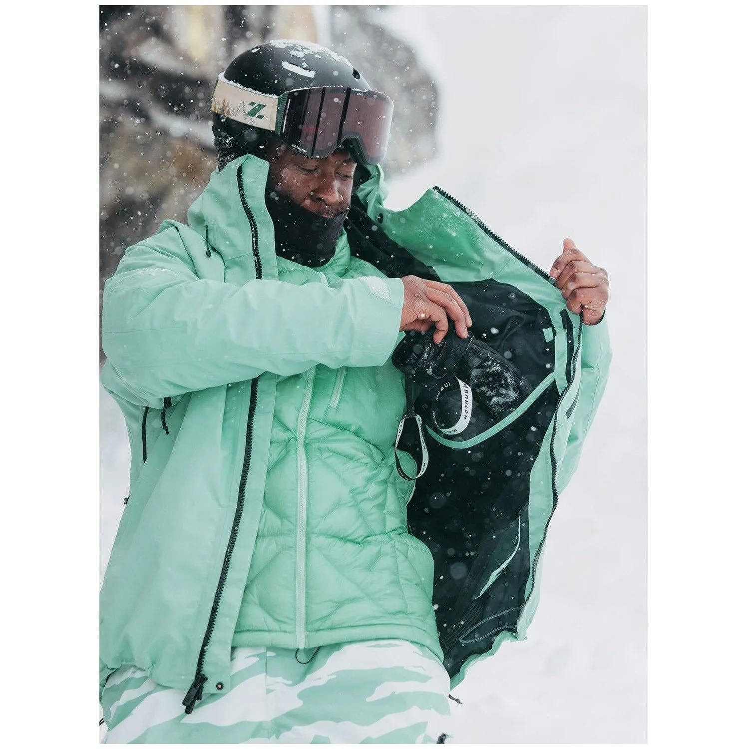 Burton [ak] Cyclic GORE-TEX Jacket Mens 2025 Powder Mint