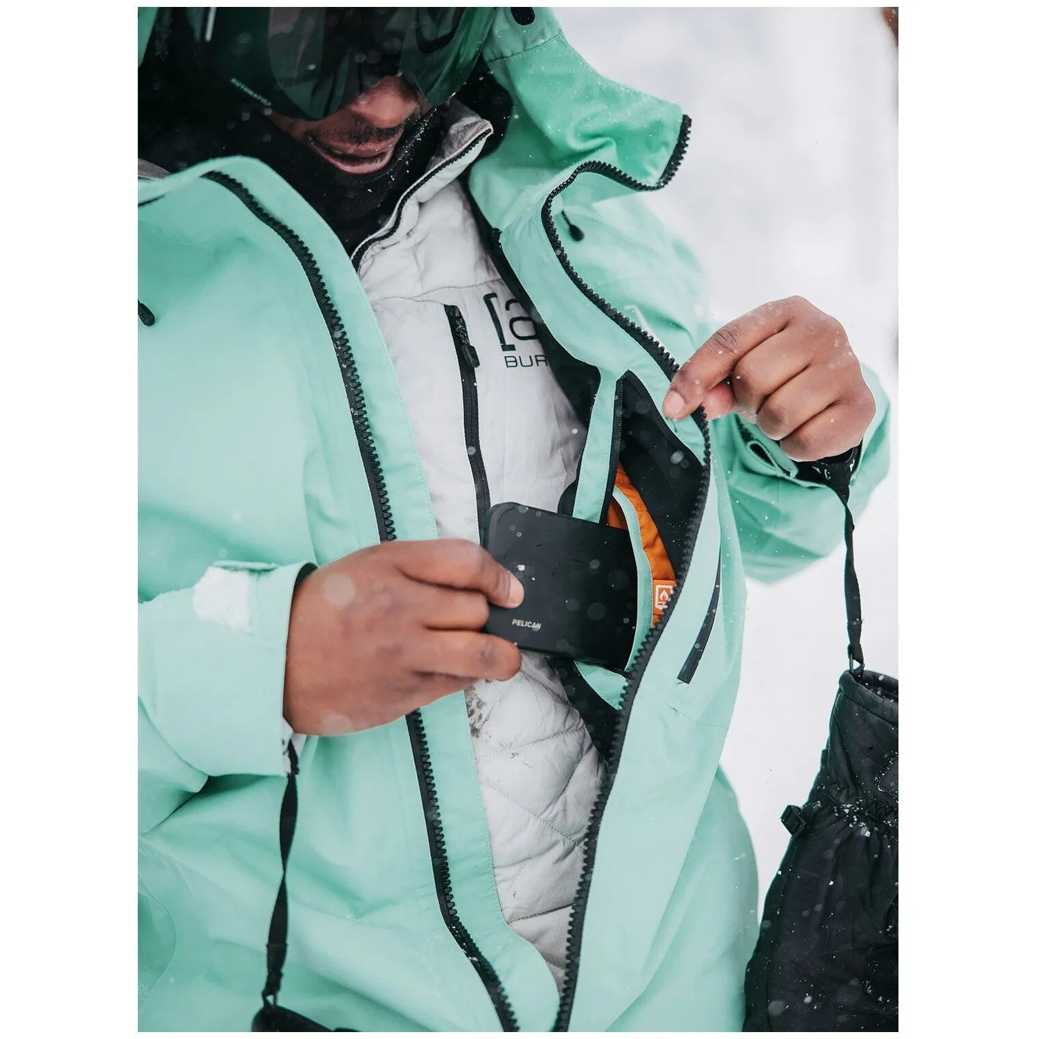 Burton [ak] Cyclic GORE-TEX Jacket Mens 2025 Powder Mint