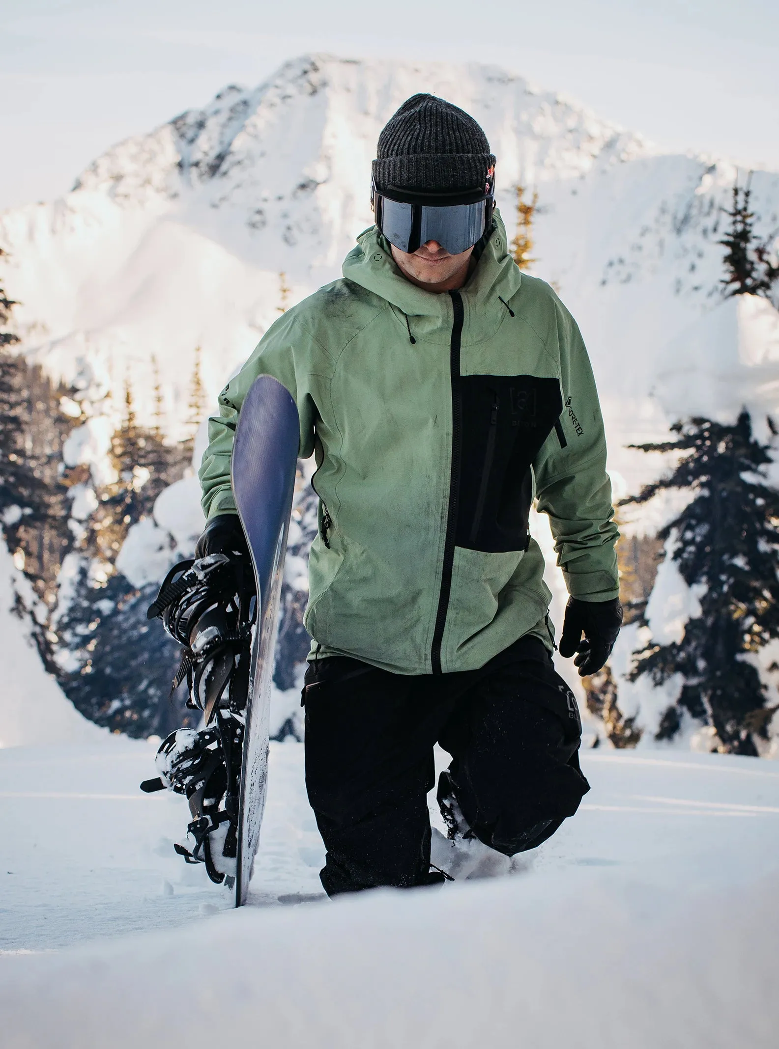 Burton [AK] Cyclic GORE-TEX Mens Jacket Hedge Green / Black
