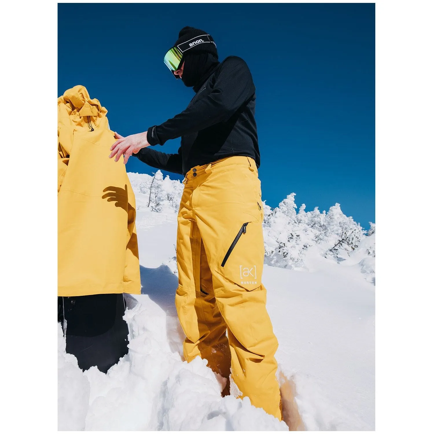 Burton [ak] Cyclic GORE-TEX Pants Mens 2025 Goldenrod
