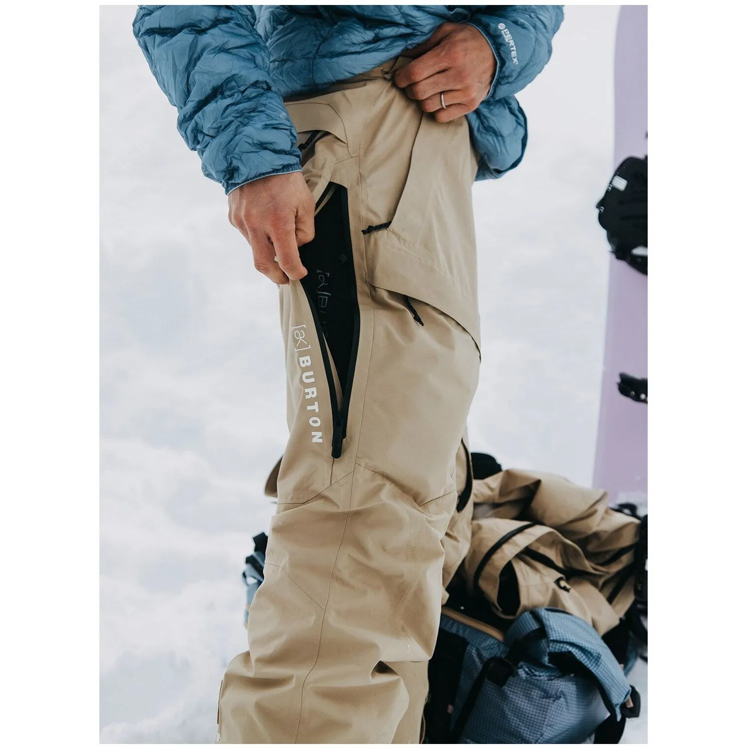 Burton [ak] Swash GORE-TEX Pants Mens 2025 Summit Taupe