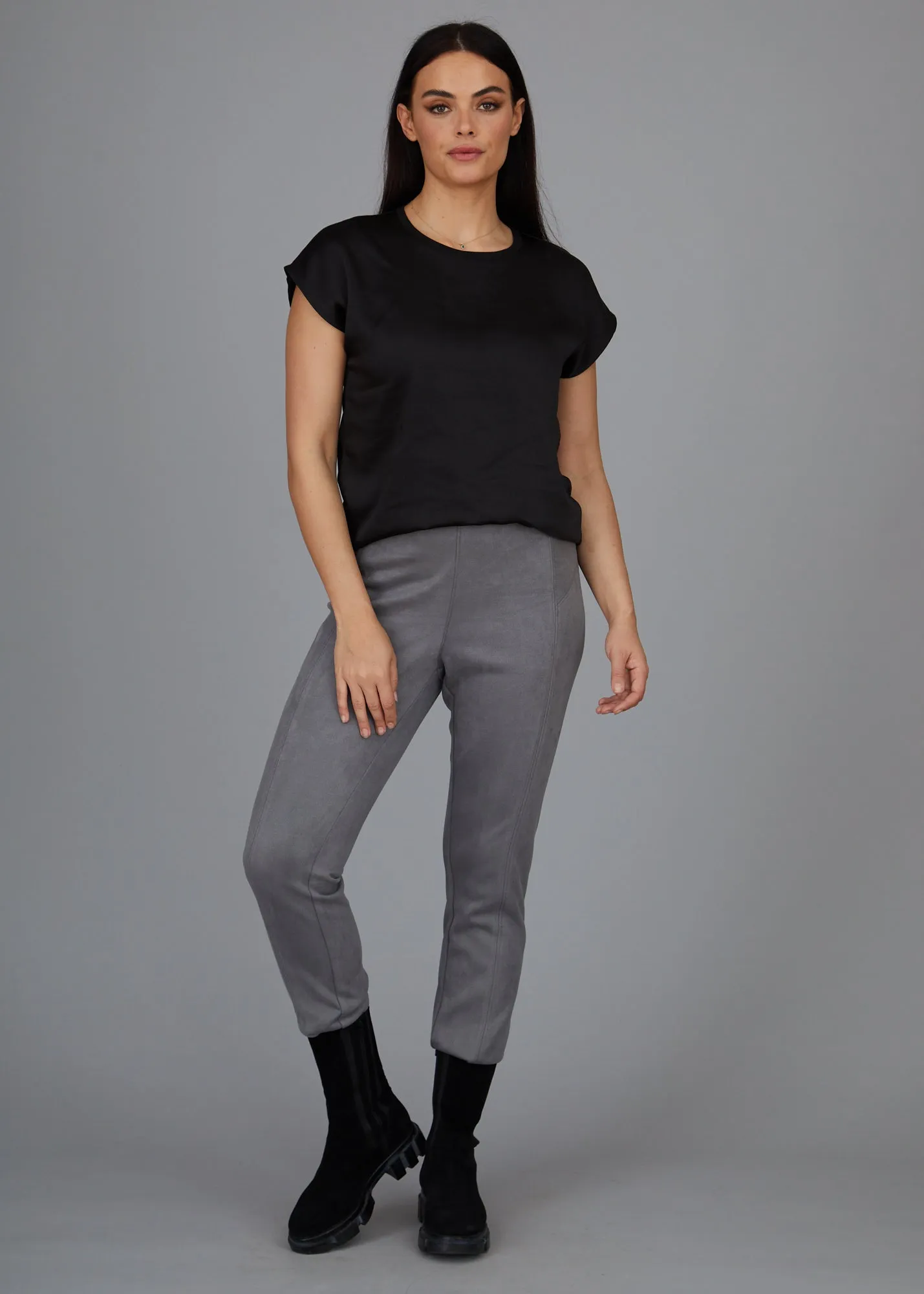 Chantal Legging - Faux Suede: FINAL SALE