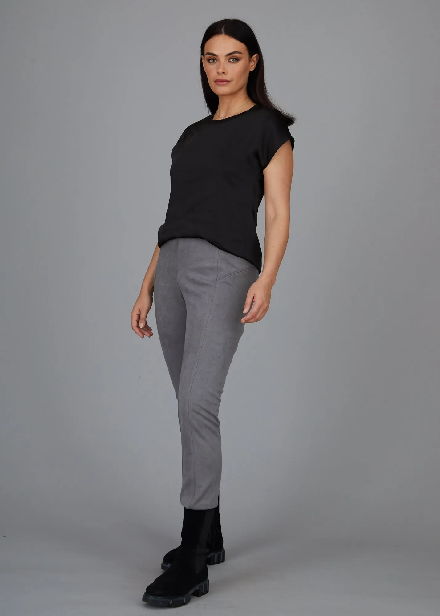Chantal Legging - Faux Suede: FINAL SALE
