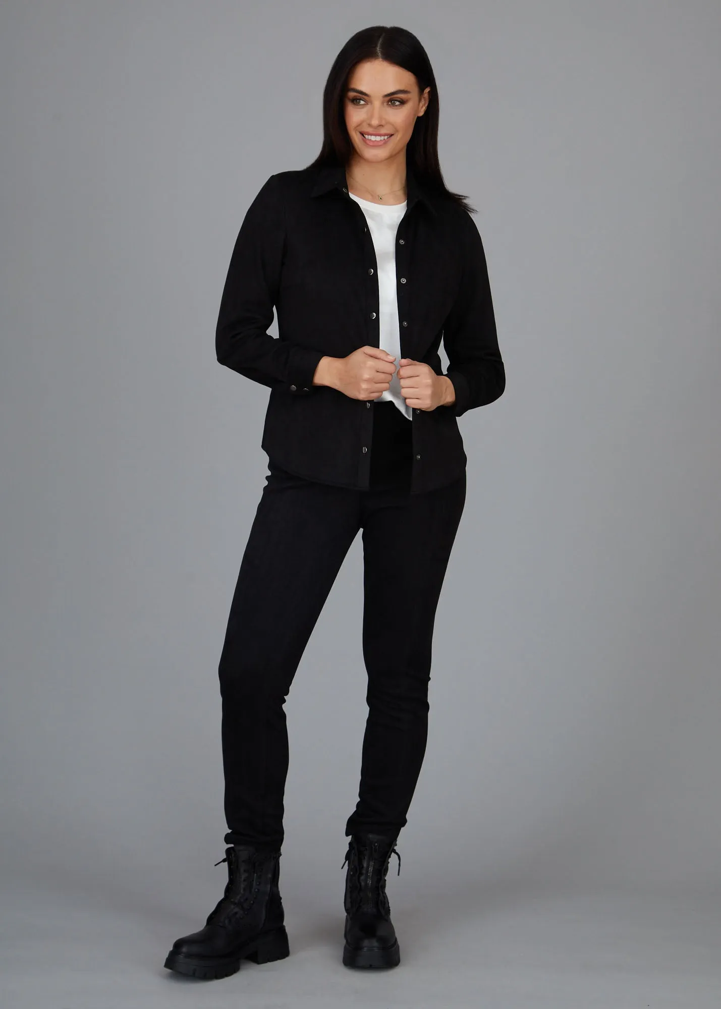 Chantal Legging - Faux Suede: FINAL SALE