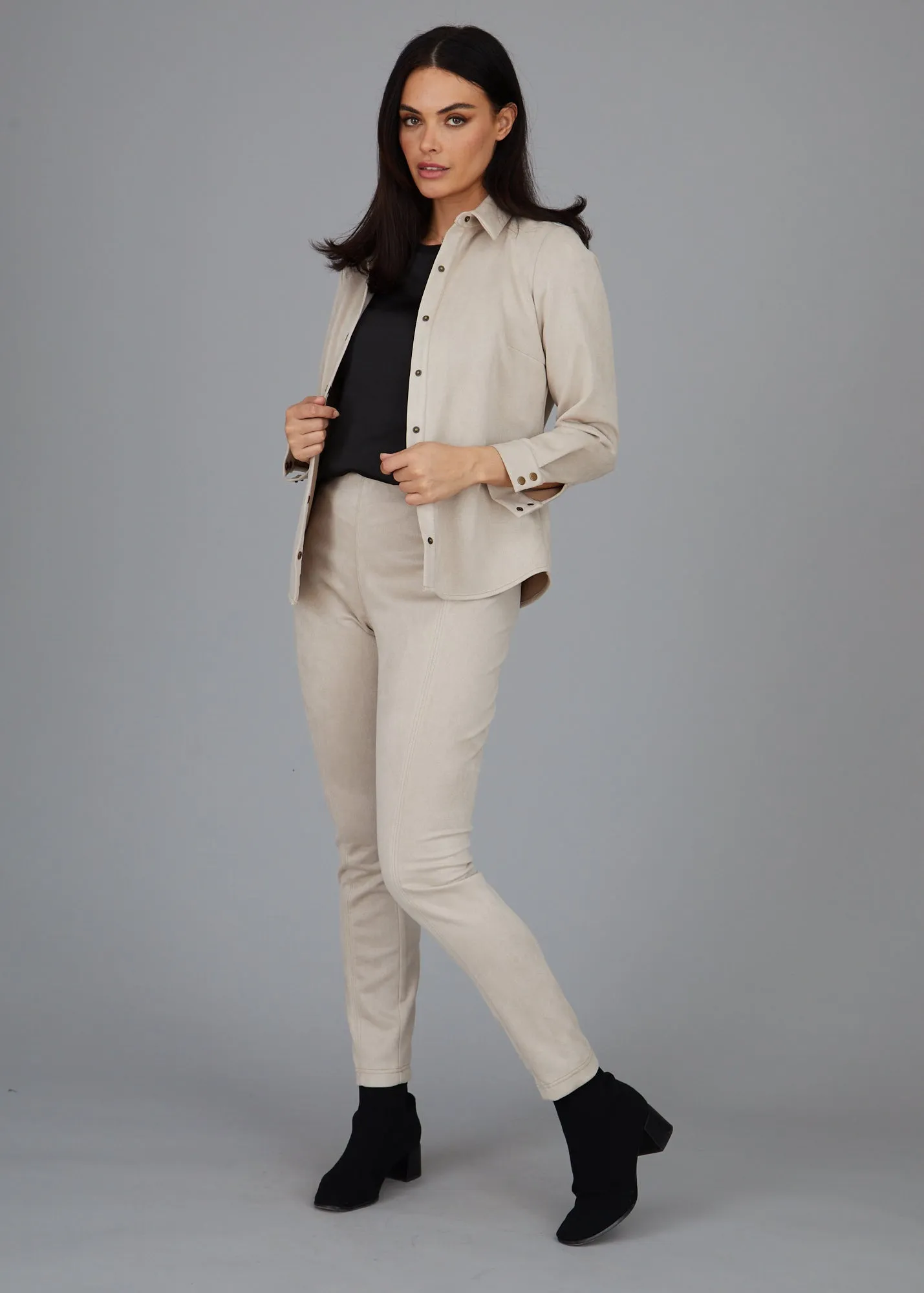 Chantal Legging - Faux Suede: FINAL SALE