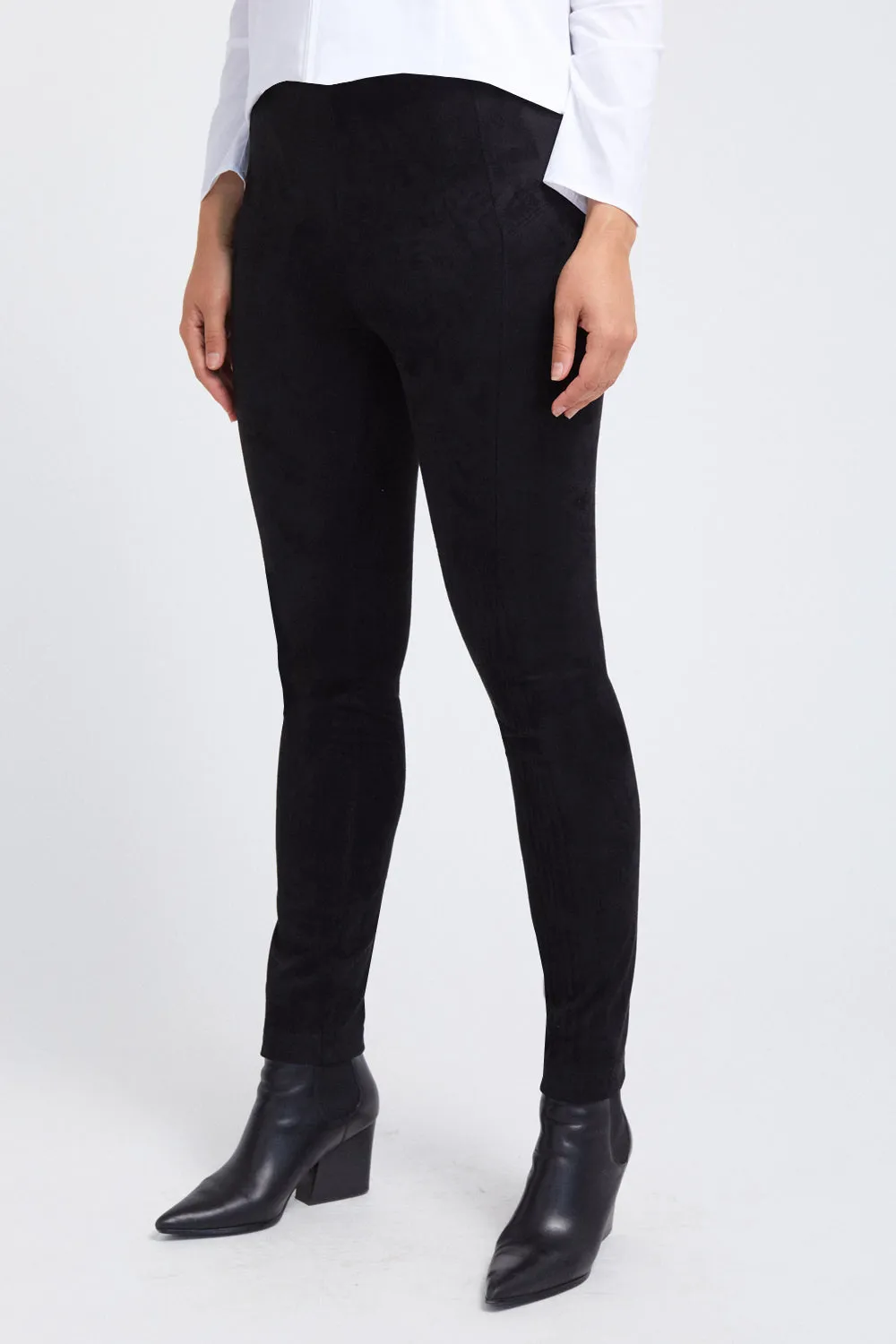 Chantal Legging - Faux Suede: FINAL SALE