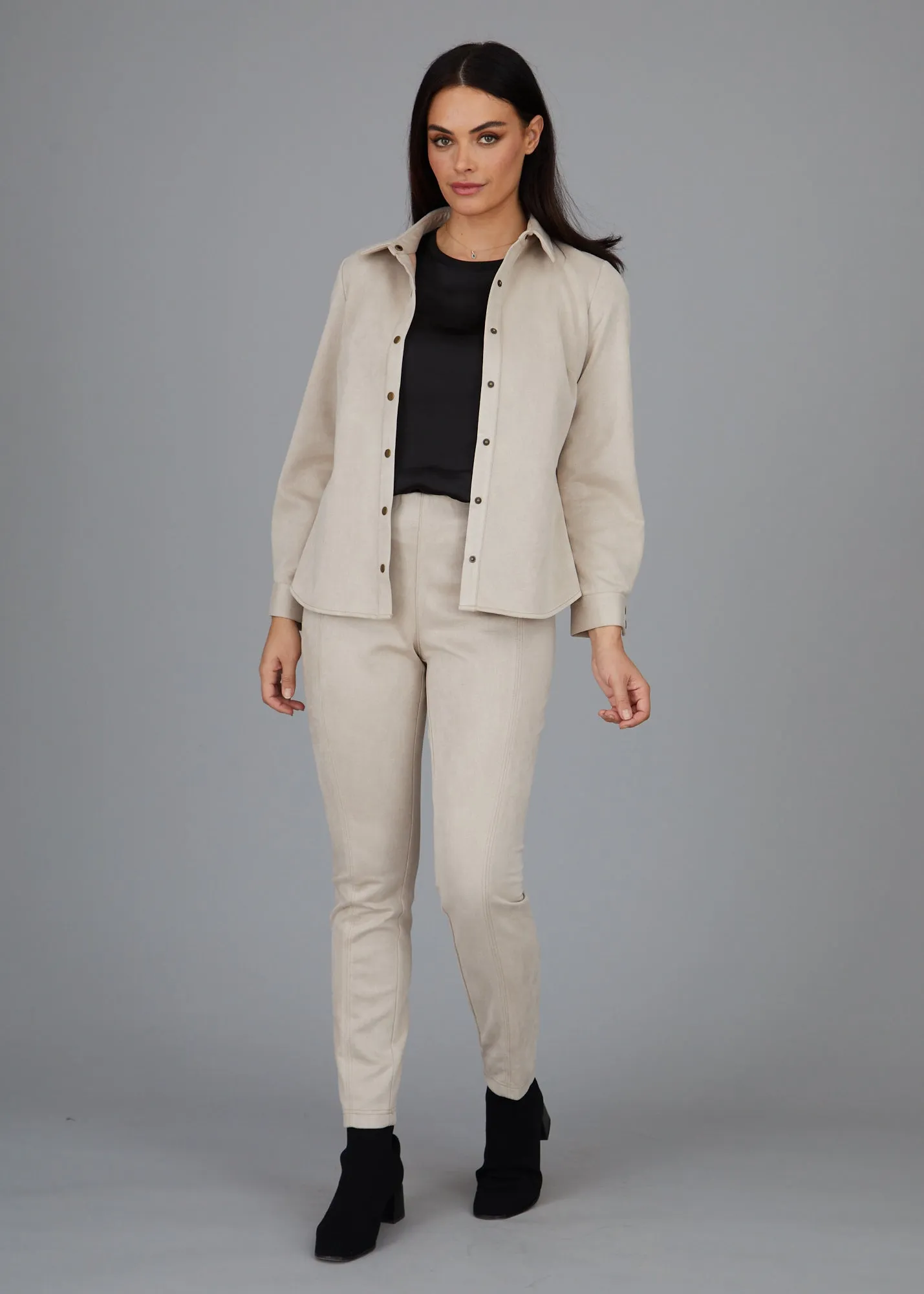 Chantal Legging - Faux Suede: FINAL SALE