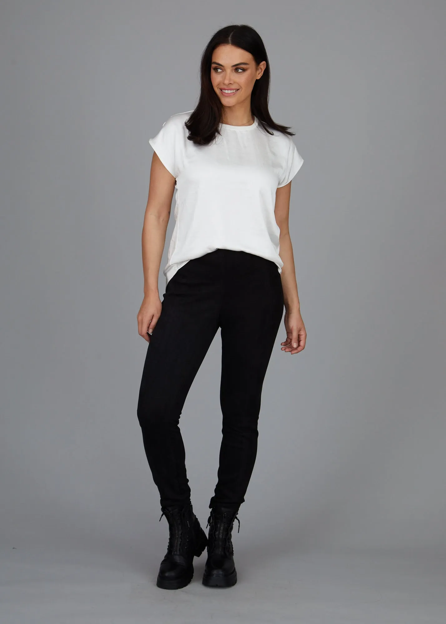 Chantal Legging - Faux Suede: FINAL SALE