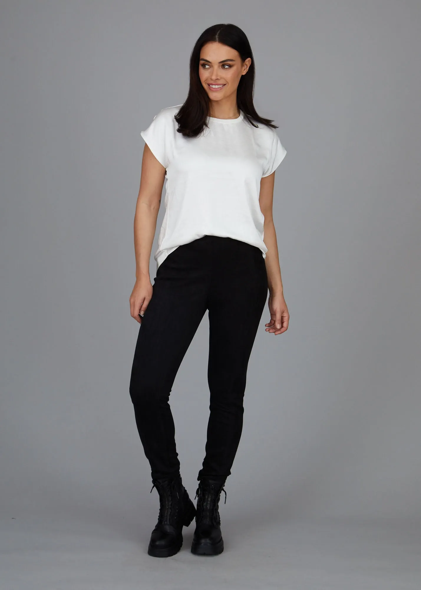 Chantal Legging - Faux Suede: FINAL SALE