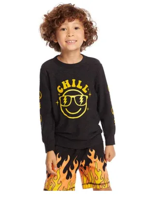 Chaser- Chill Long Sleeve Tee (Black)