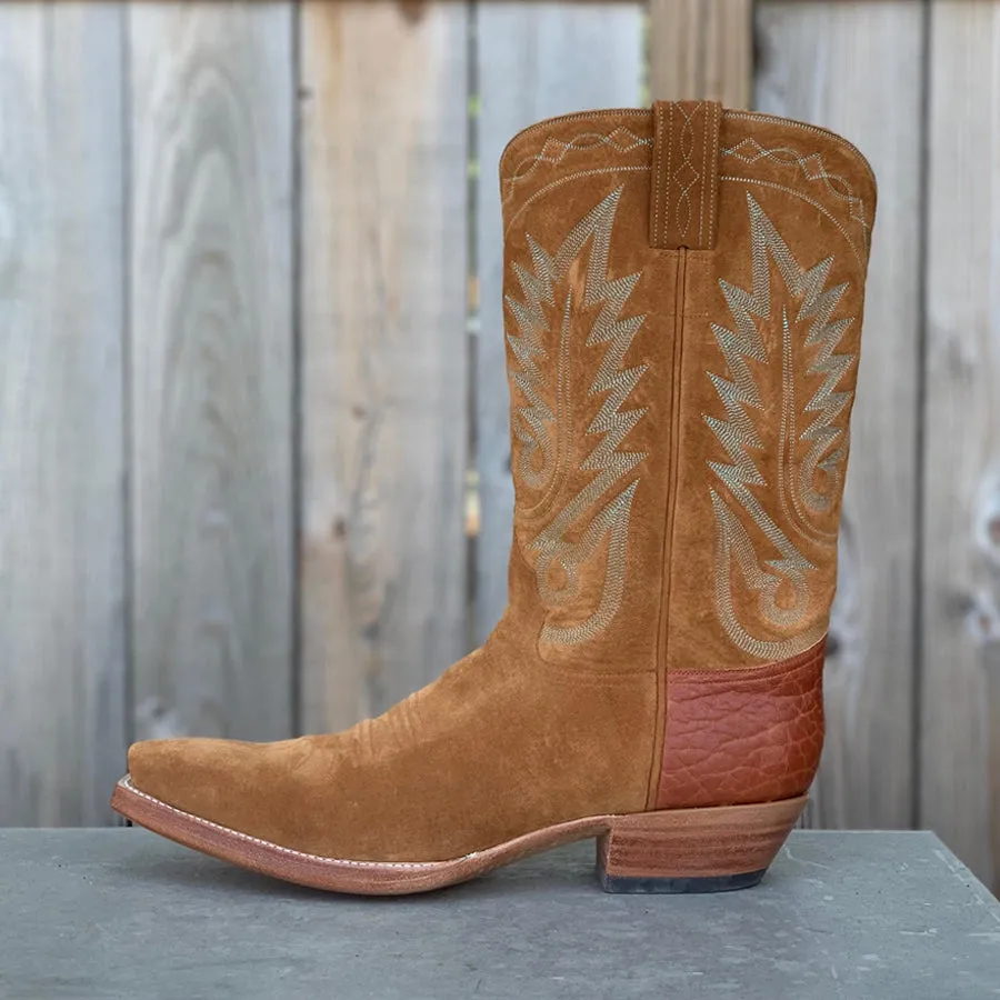 Cinnamon Suede with Bison Counter