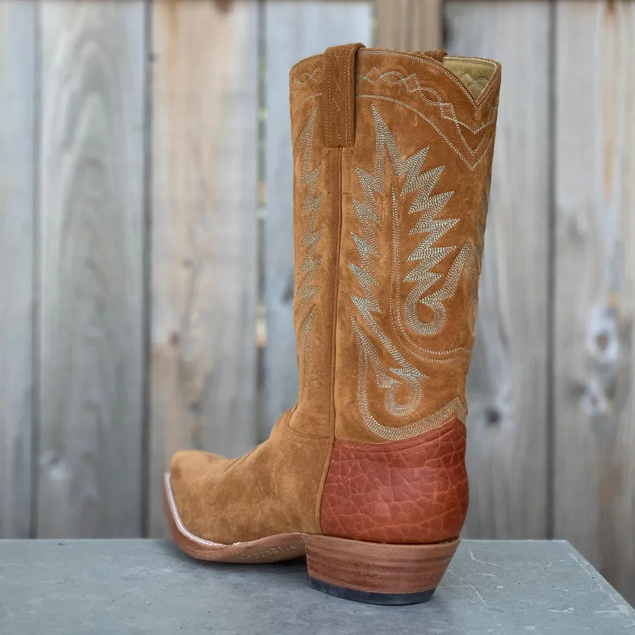 Cinnamon Suede with Bison Counter