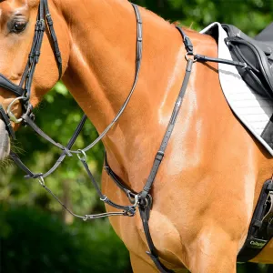Collegiate Comfitec Opulux 3-Point Padded Raised Breastplate With Running Attachment