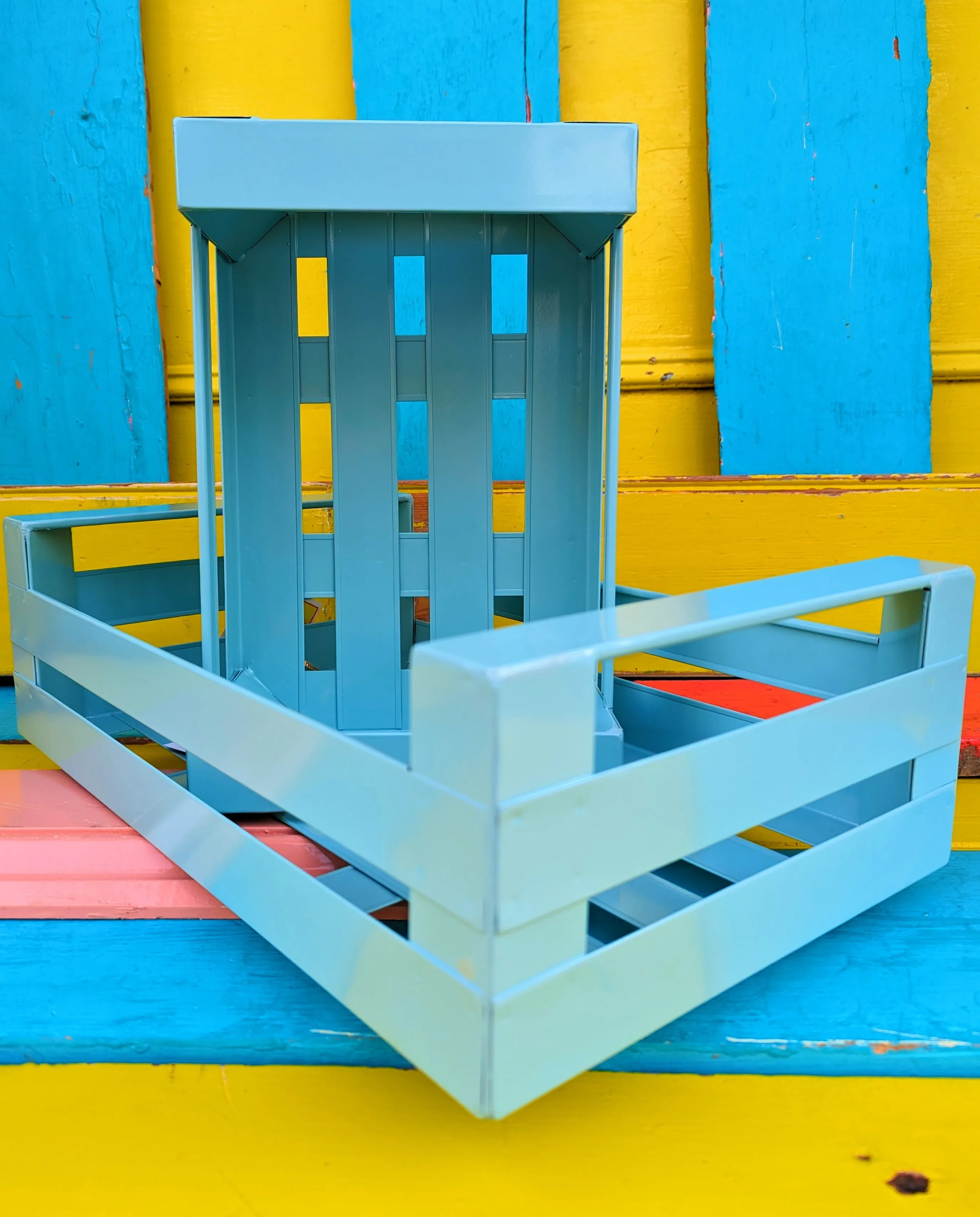 Colour pop enamel crates