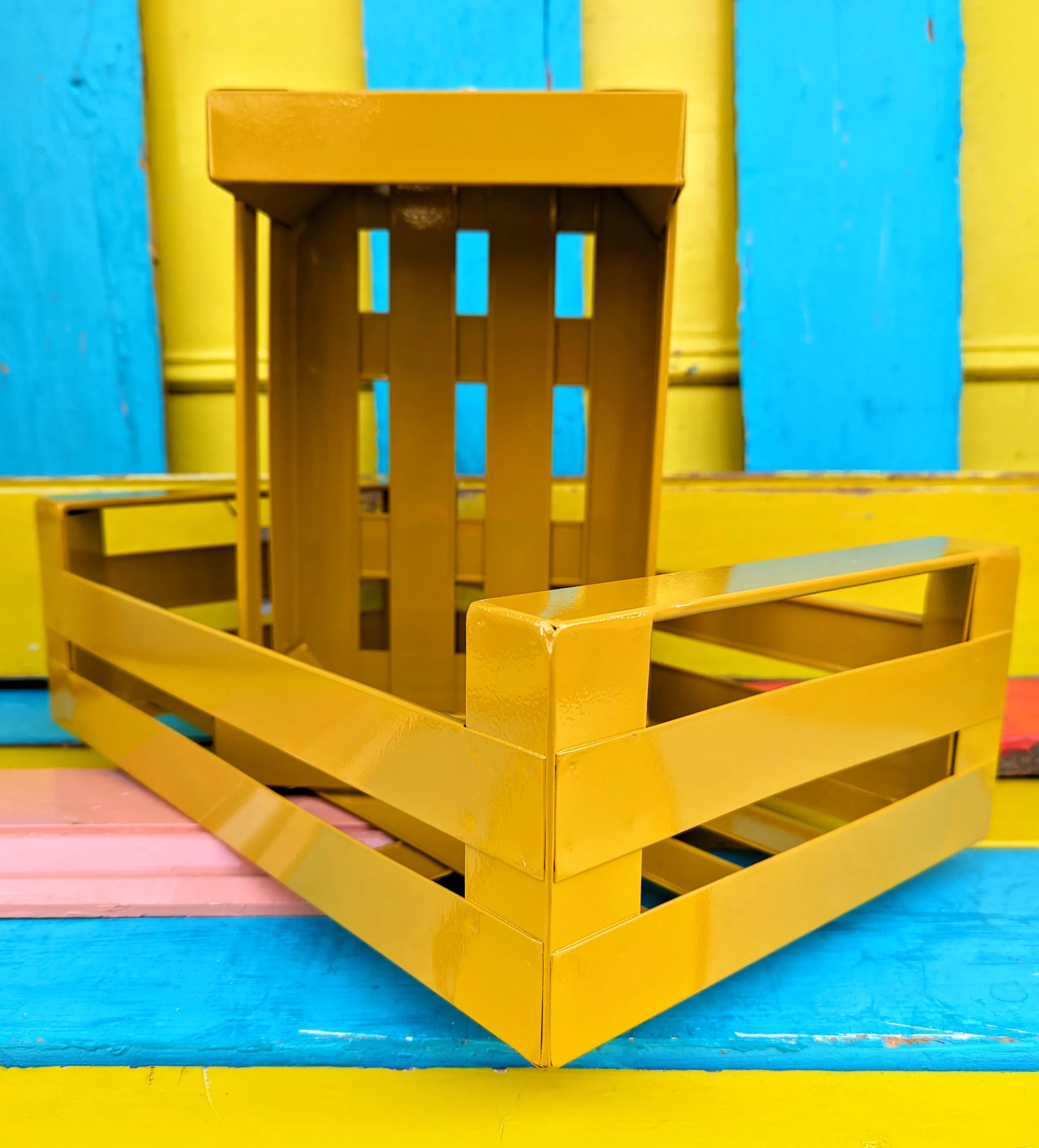 Colour pop enamel crates