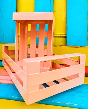 Colour pop enamel crates