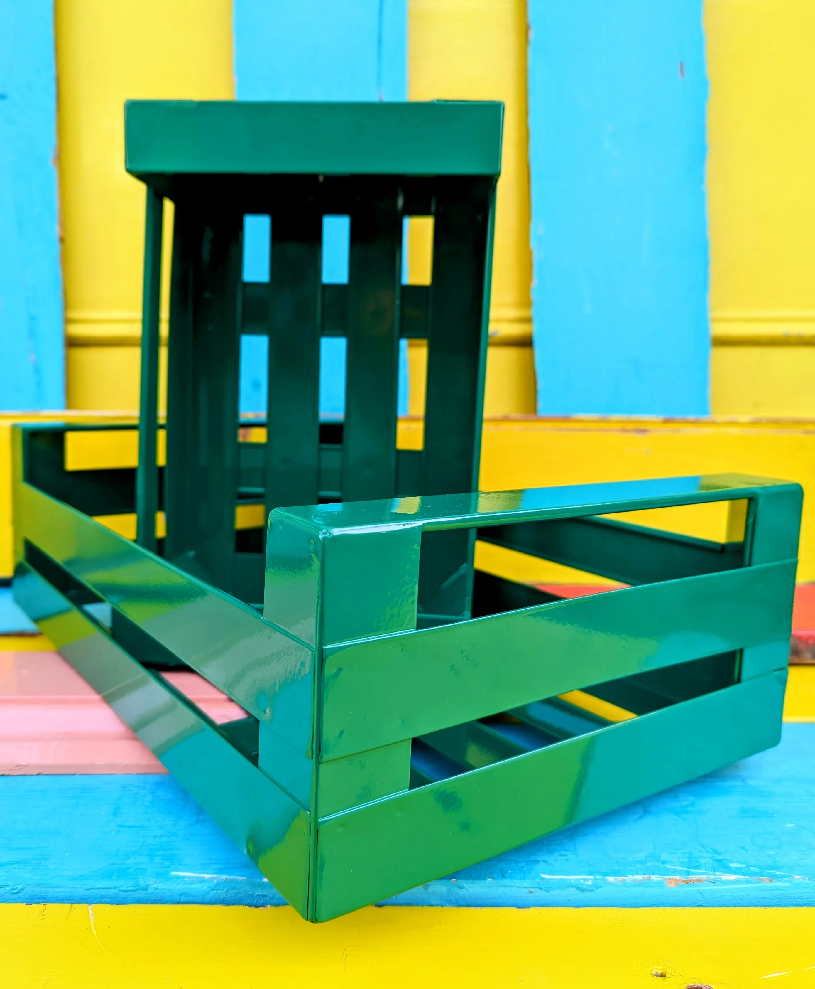 Colour pop enamel crates