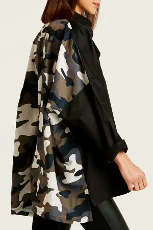 Cotton Camo Silk Back Signature Shirt