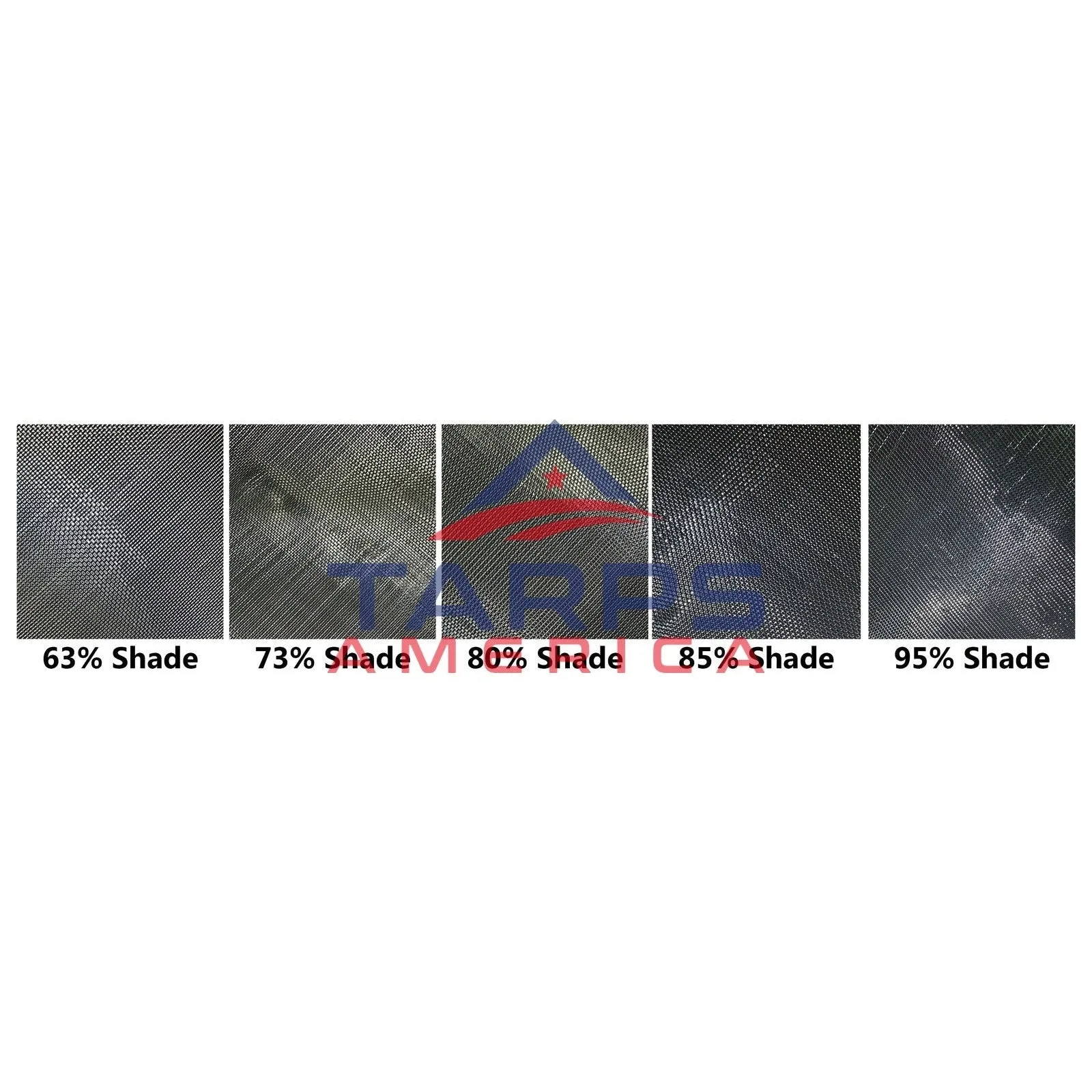 Custom Black 73% Shade Cloth Mesh Tarp