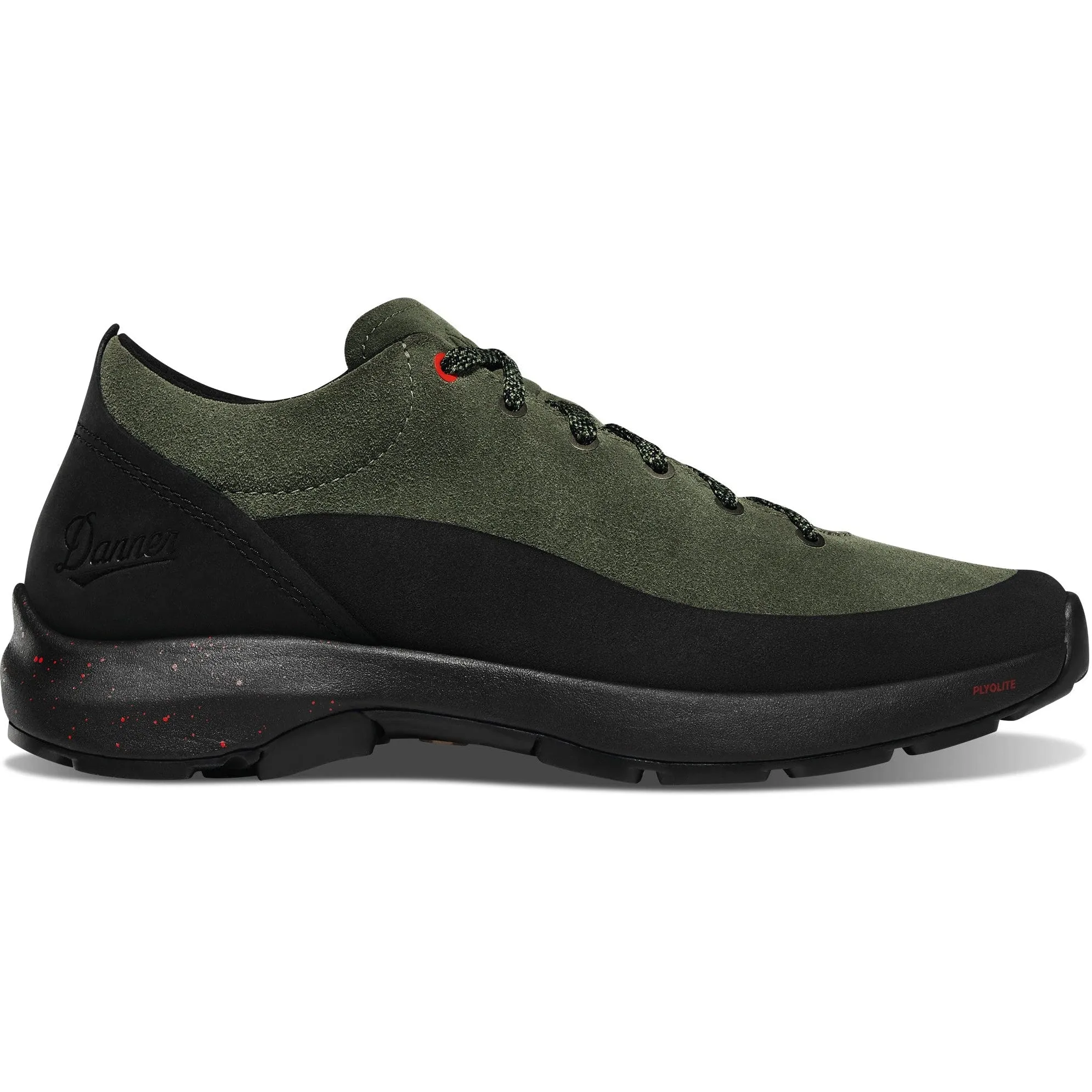 Danner Caprine Low Suede Hiking Shoe - Men's Lifestyle 3" - Deep Lichen 31329