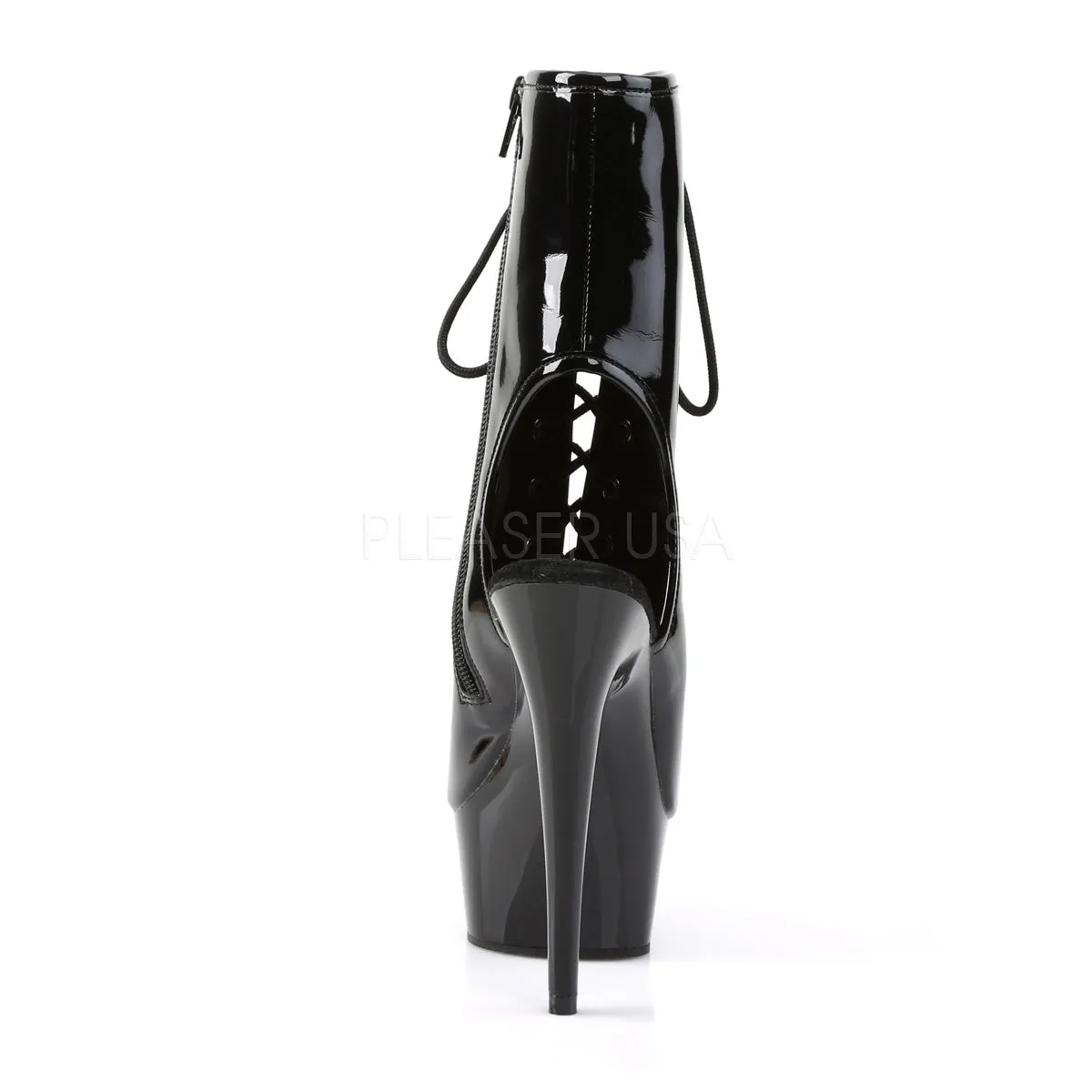 DELIGHT-1016  Black Patent/Black