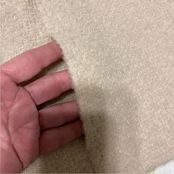 Eileen Fisher Cream Teddy Jacket