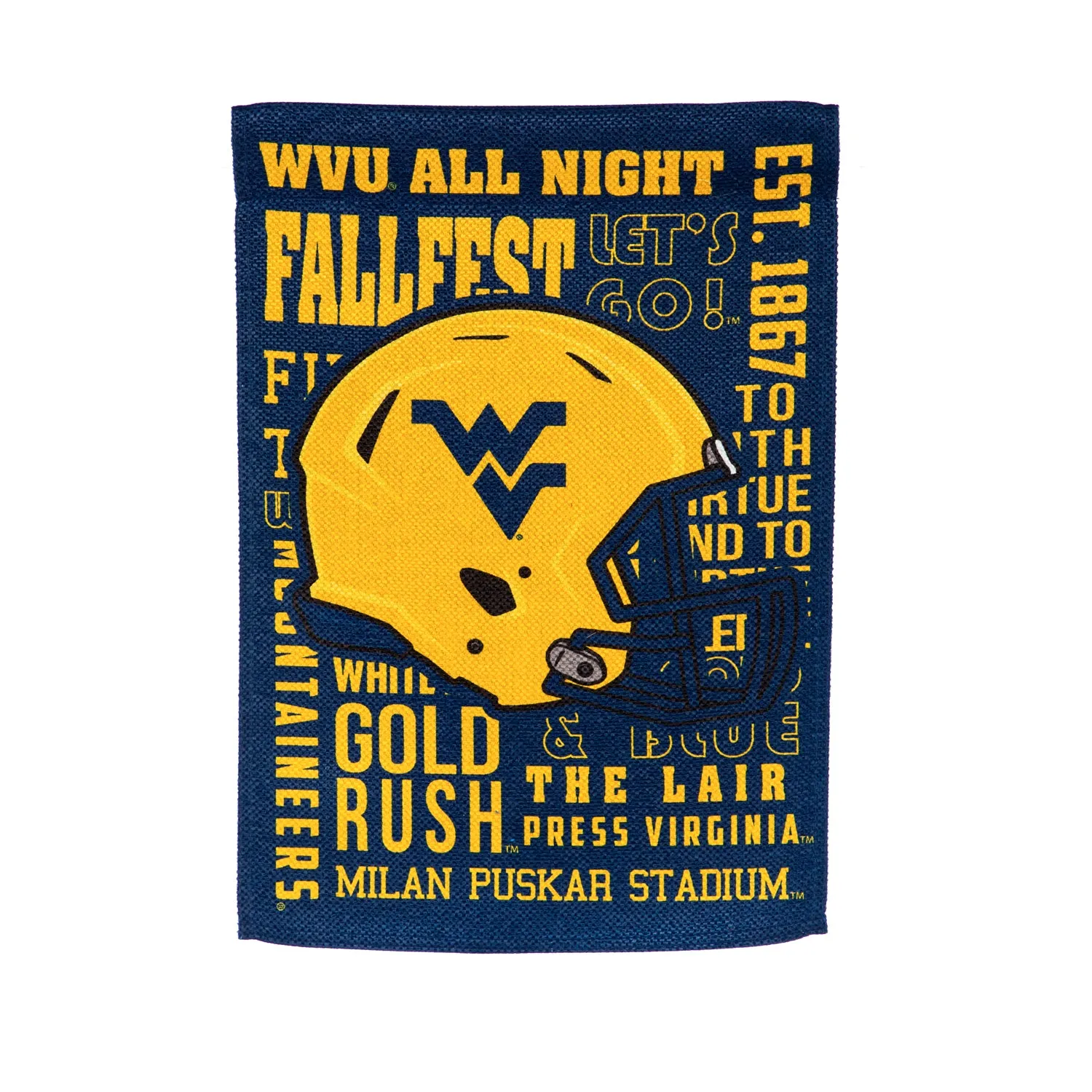 Fan Rules ES Gar, West Virginia University,14es967fr