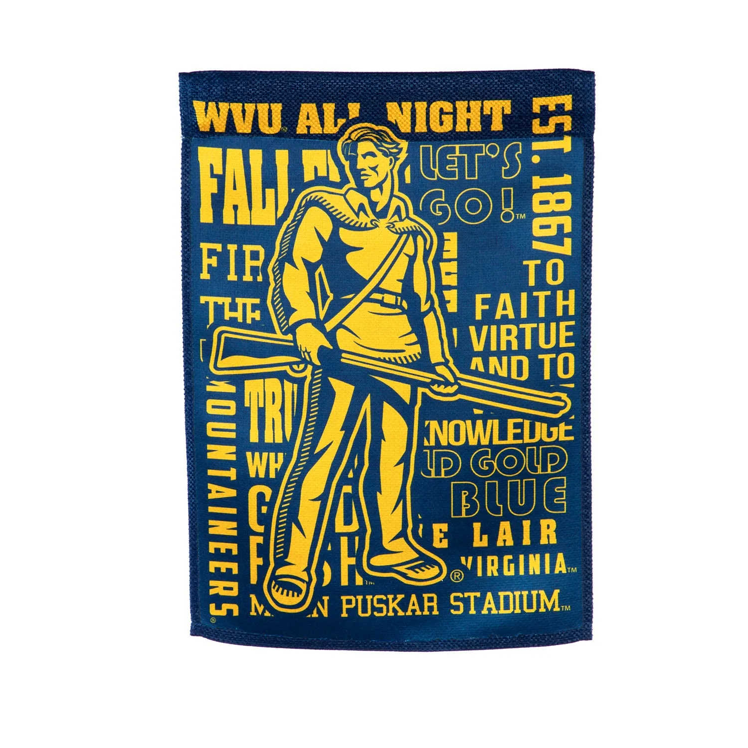 Fan Rules ES Gar, West Virginia University,14es967fr