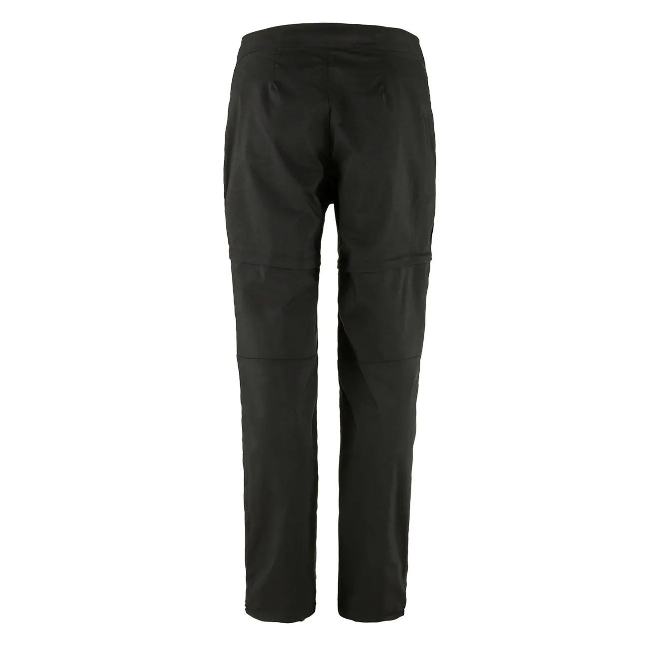 Fjallraven Womens Abisko Hike Zip-Off Trousers Reg Leg Black